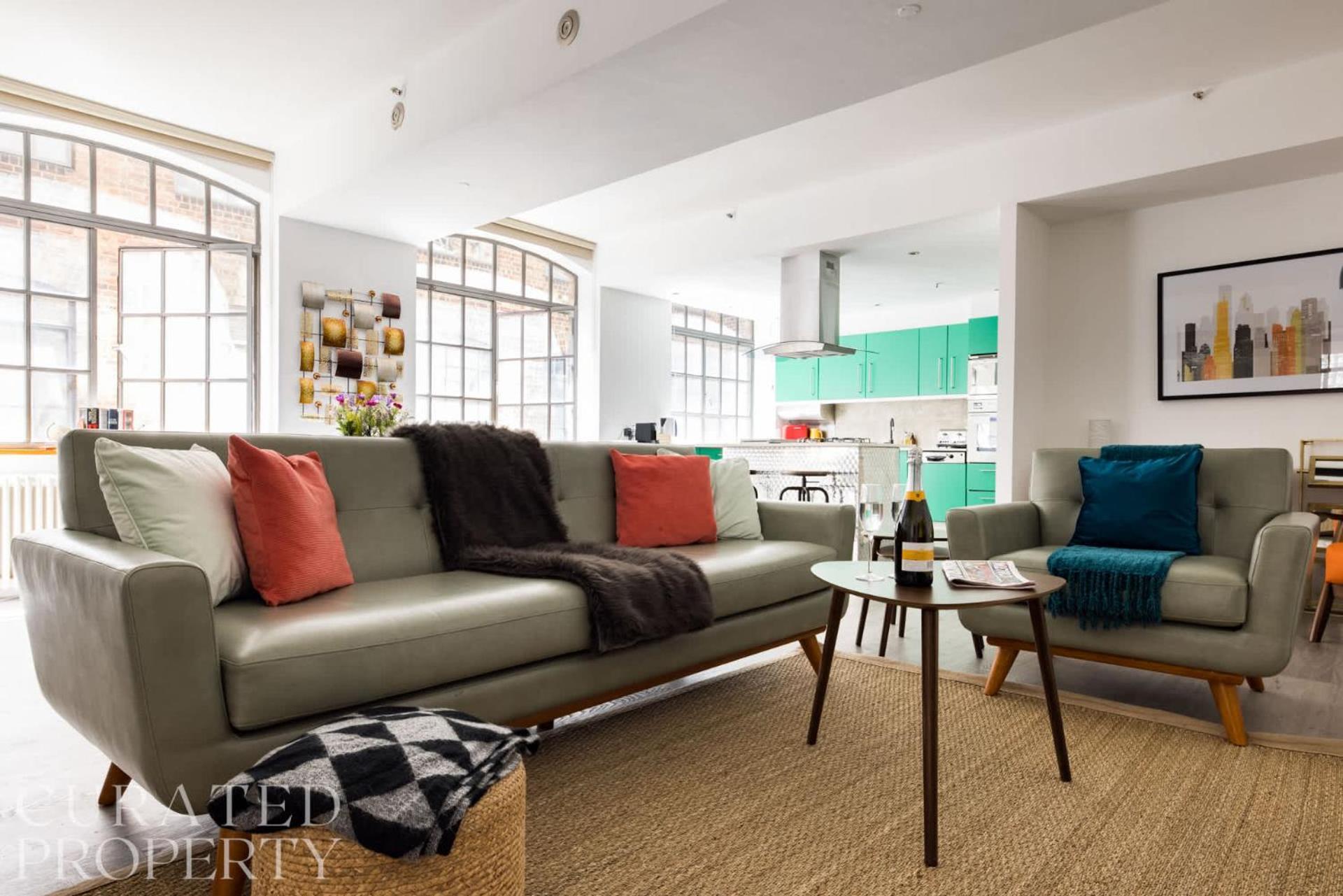 Soho Warehouse Loft With Concierge Lägenhet *