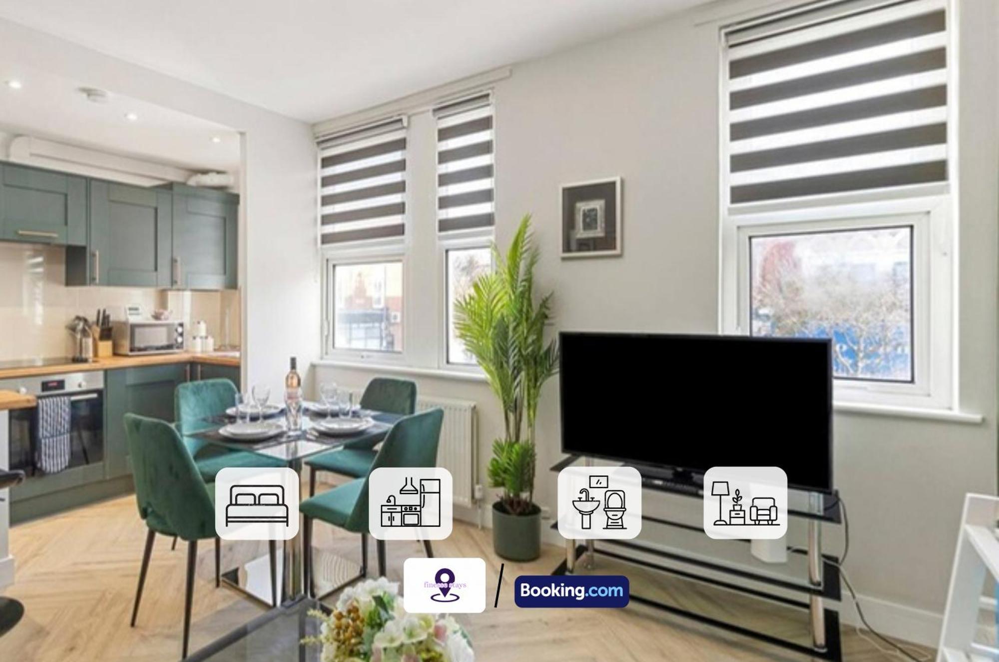 Appartement Last-Minute Offers ! Limited Time L Exclusive Deal On 2 Bedroom, High Spec Luxury Flat By Finesse Stays Short Lets & Serviced Accommodation London With Free Wifi