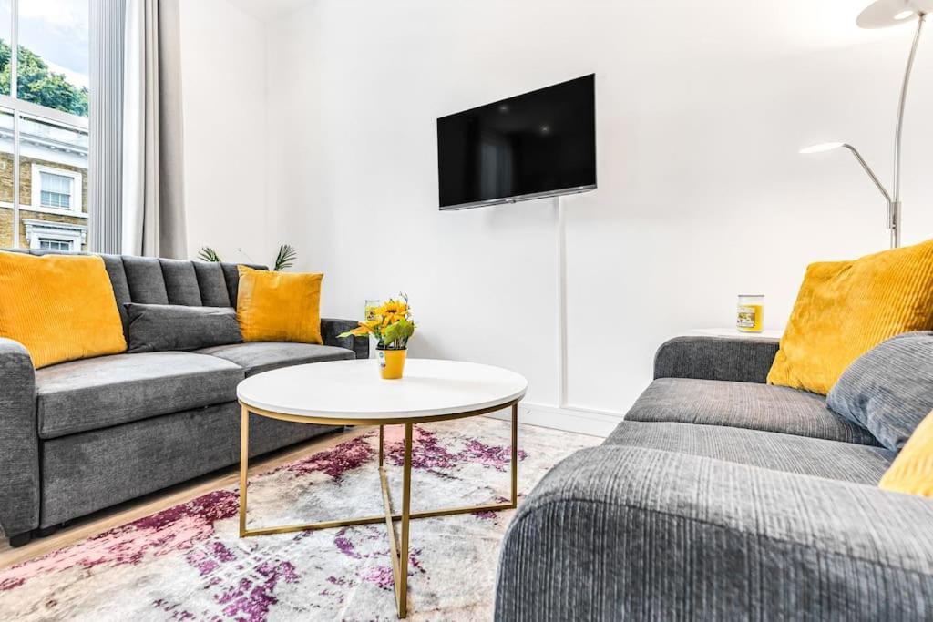 Lux Kensington 2br With Ac - Sleeps Up To 9 * Londen