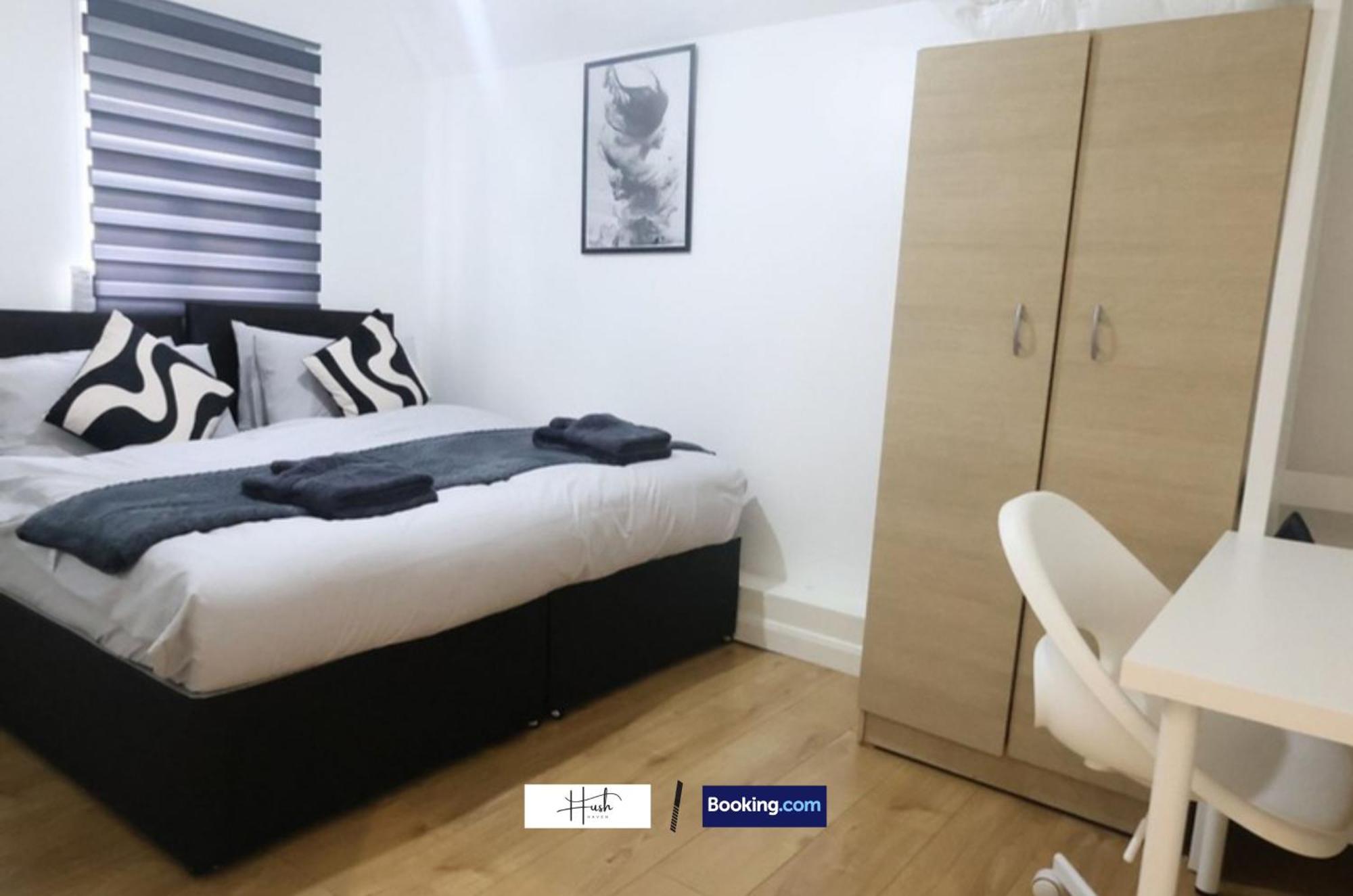 2 Bedroom Flat By Hush Haven Homes Short Lets And Serviced With Garden & Free Parking Near Excel, Lcy Airport Apartment