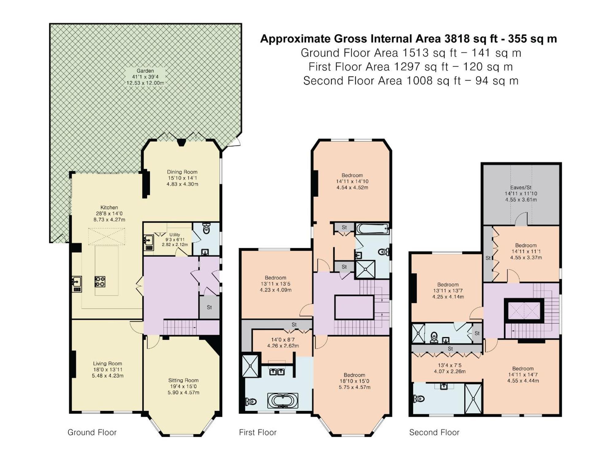 The Vicarage By Hostara Homes, A Luxury 4 Bedroom Designer In Highgate, Perfect For Families And Groups * Londres