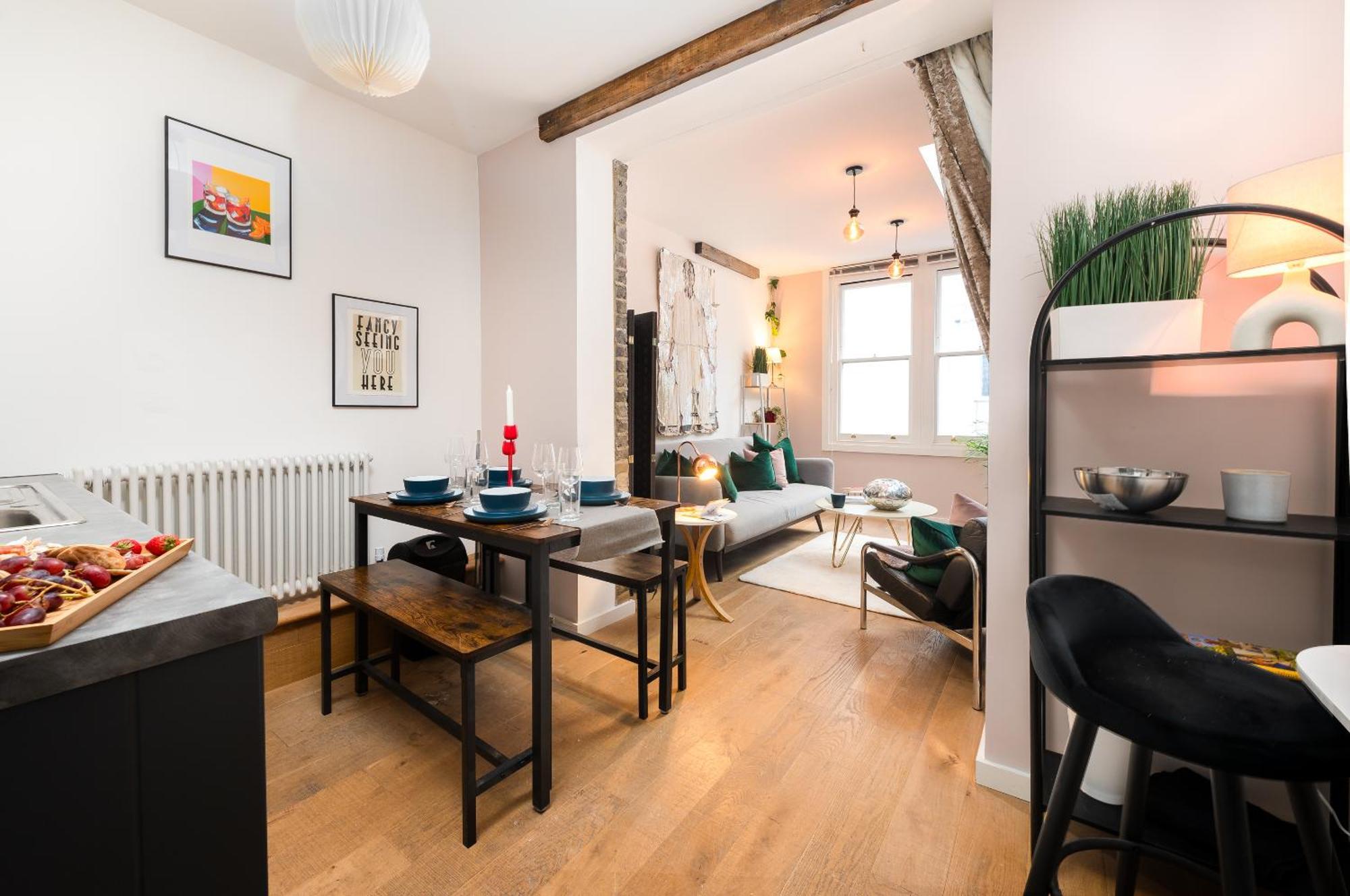 1br Stylish Flat By Hostarahomes, Near Liverpool Street, Prime Location, Sleeps Up To 4 Appartement