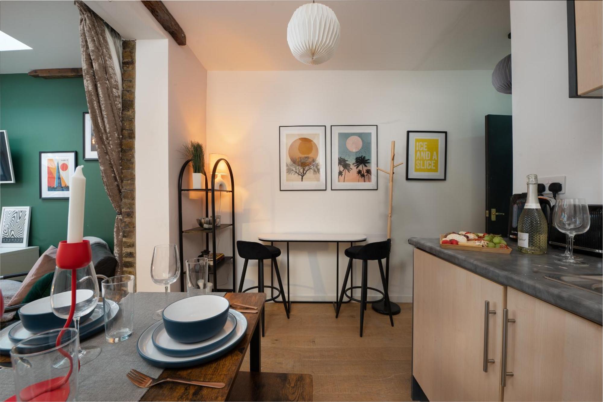 Appartement 1br Stylish Flat By Hostarahomes, Near Liverpool Street, Prime Location, Sleeps Up To 4