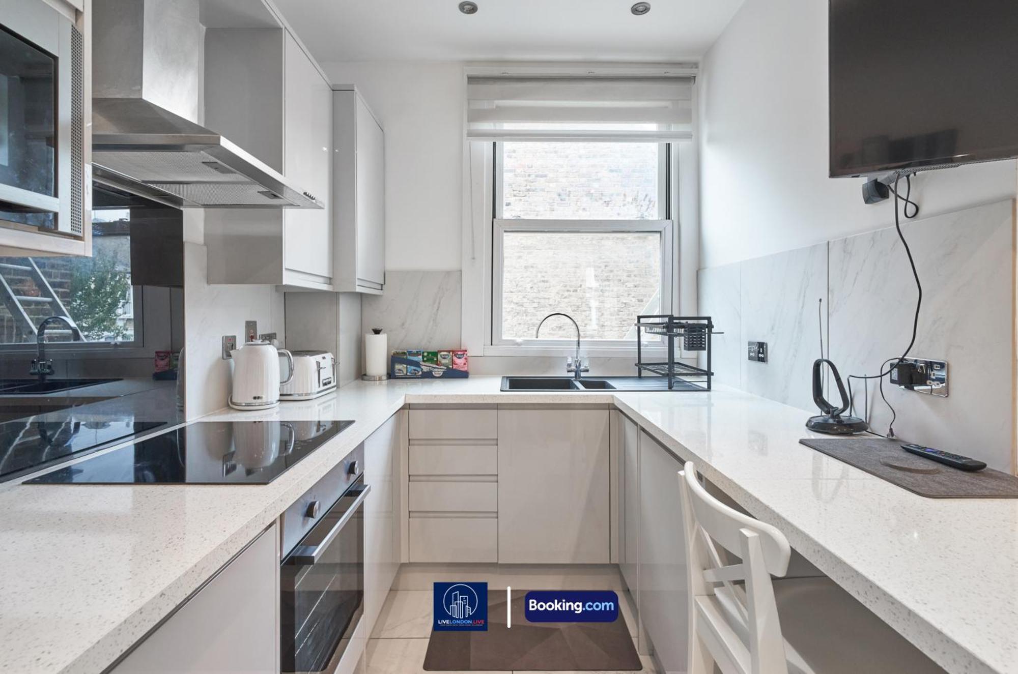 Lejlighed Last-minute Secure L Exclusive Offer L Delightful 2-bedroom In Tufnell Park L Sleeps Up To 5 Guests L By Live Short Lets & Serviced L *