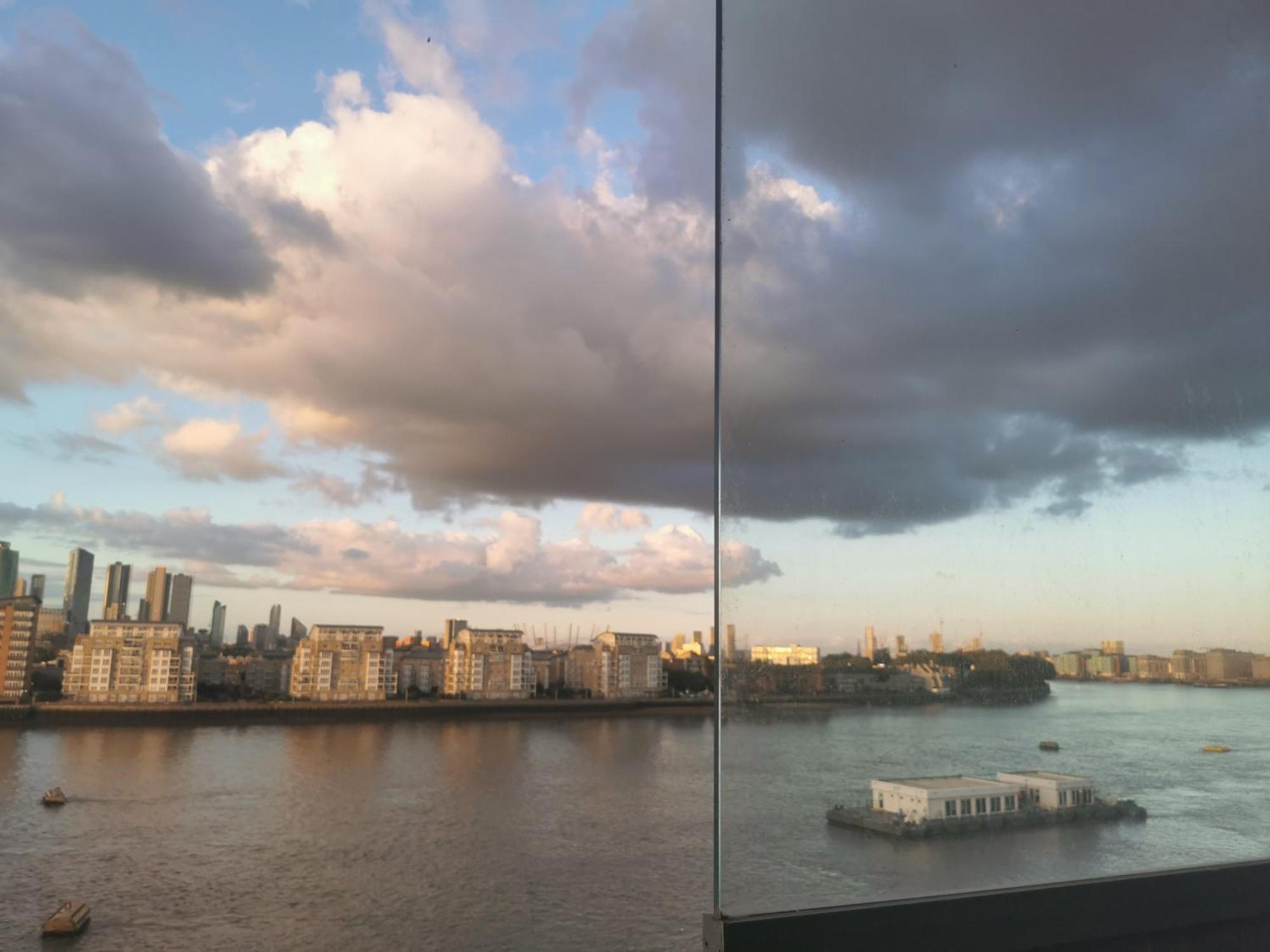 In Flat With Stunning Thames River View Rum i privatbostad