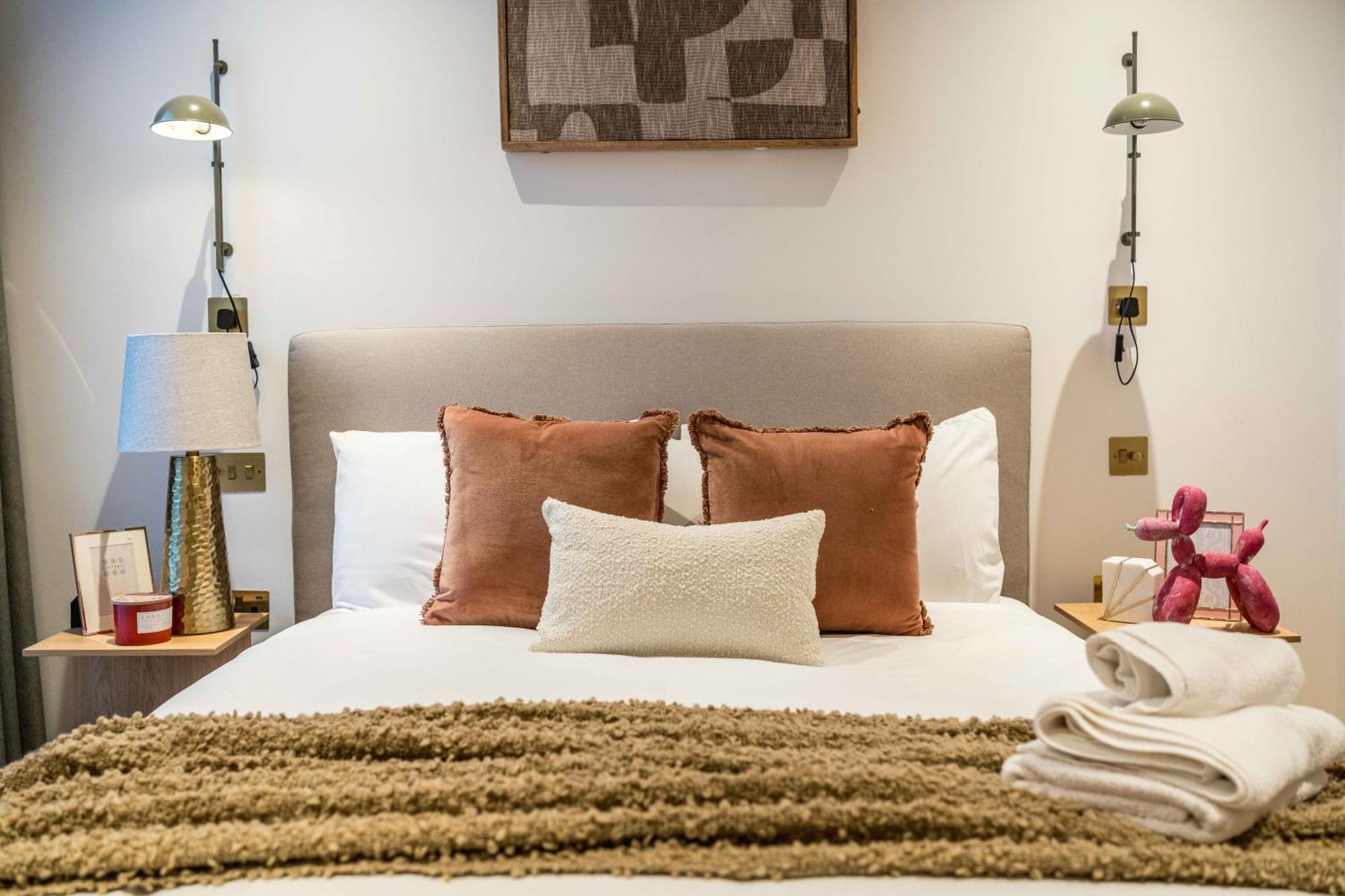 Kings Cross-luxury-sunset City View-gym-office Place-elevator Aparthotel London