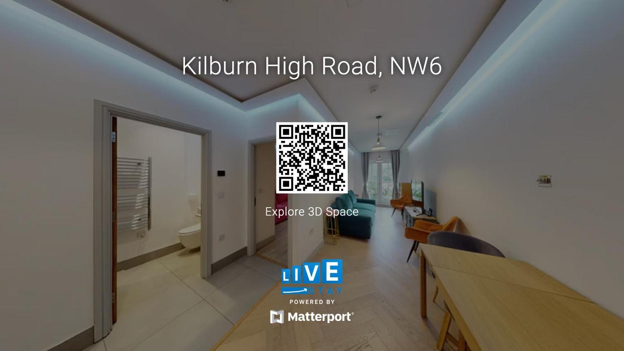 Stylish Modern By Livestay Short Lets & Serviced Nw6 Appartement