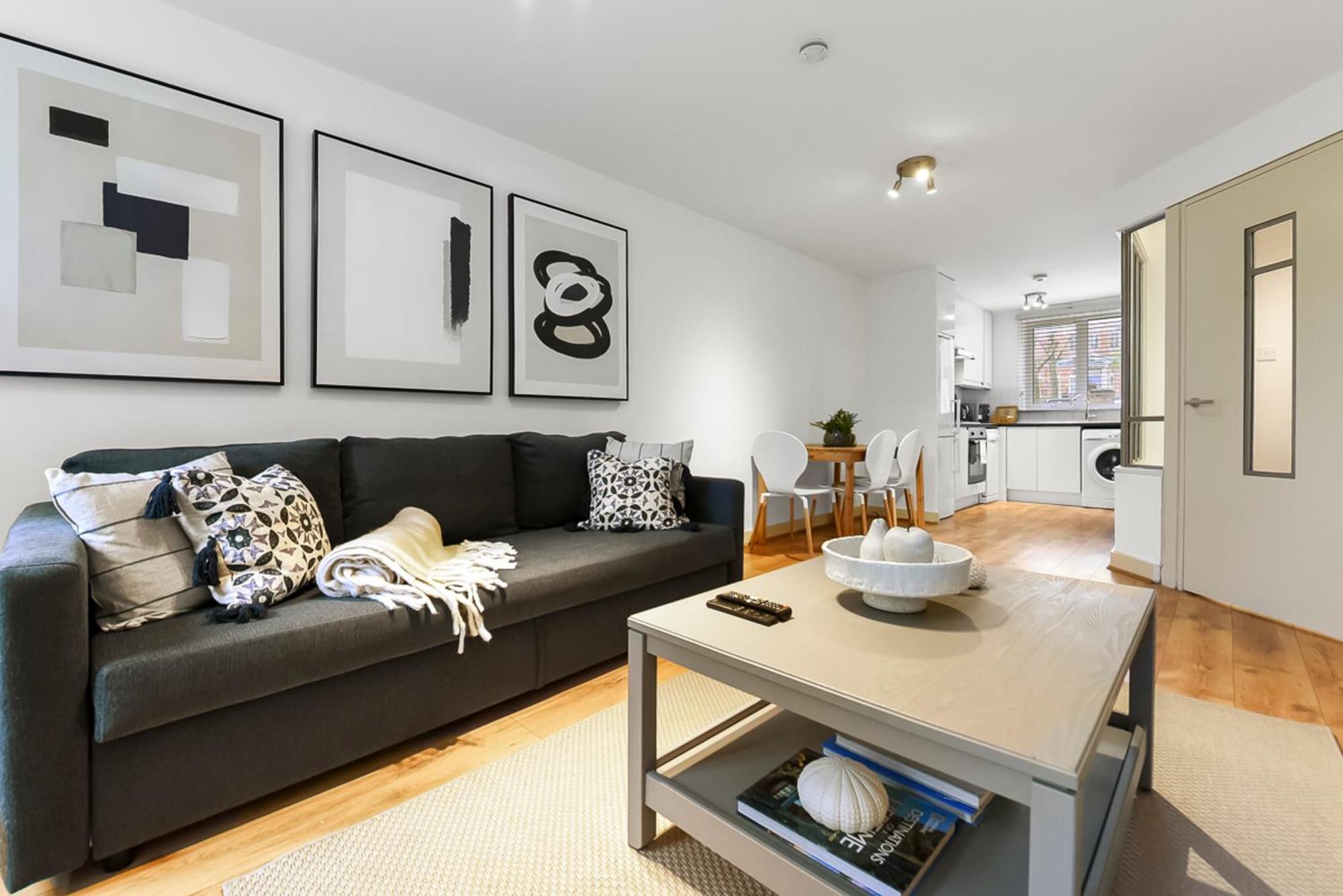 Lägenhet 1 Bed Garden Flat- Belsize Park London