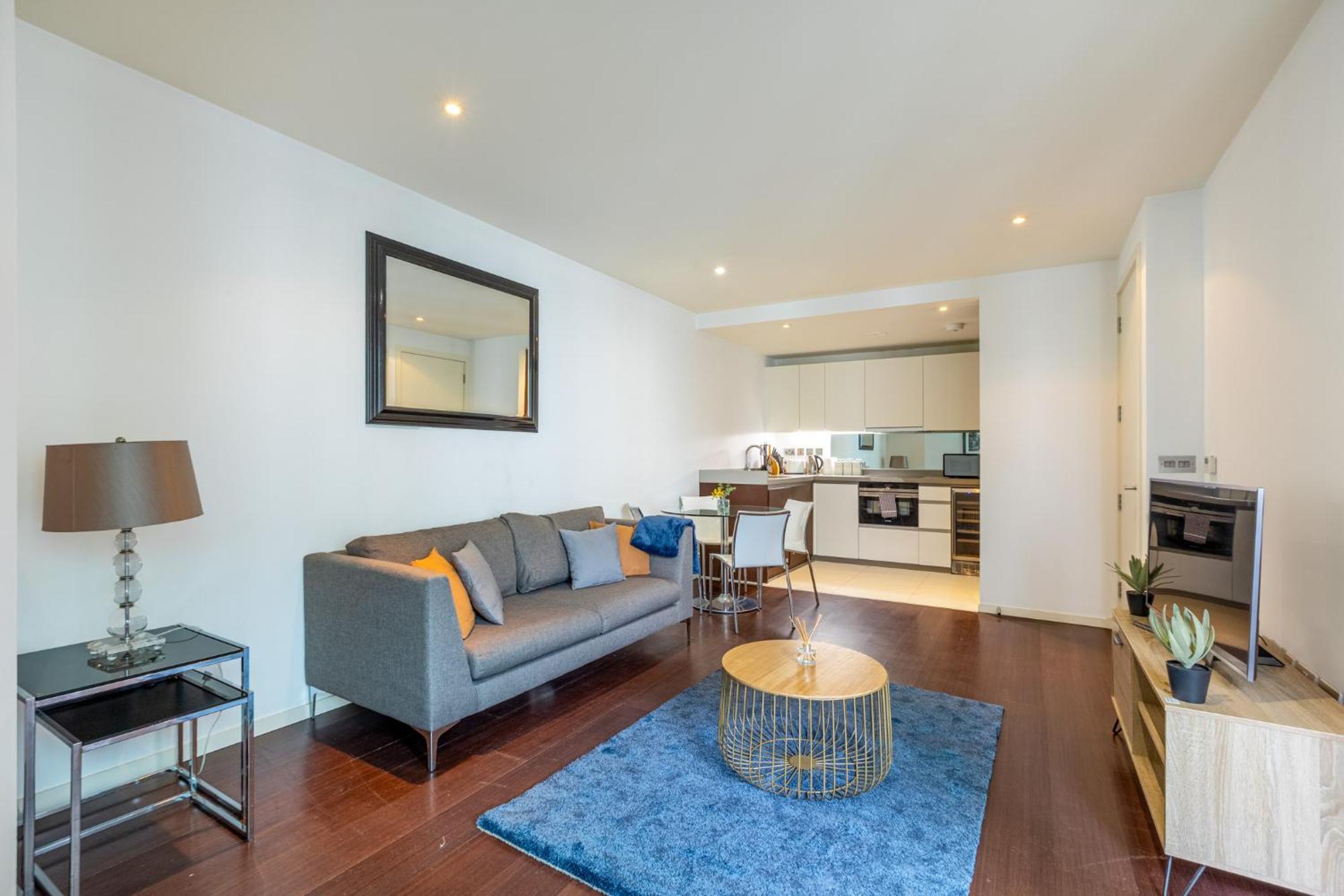 Appartement Luxury 1 Bedroom Canary Wharf Couples & Work-friendly *