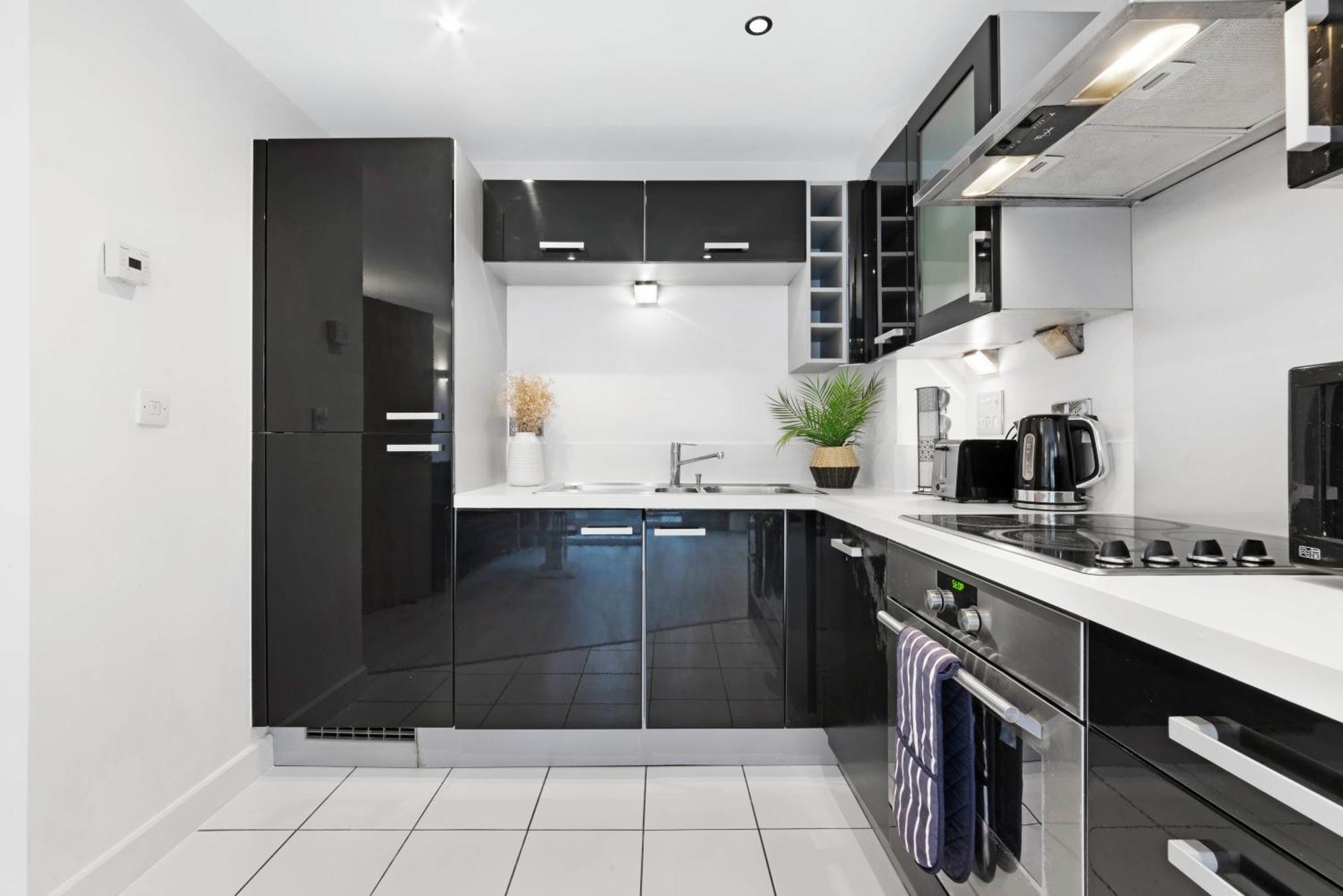 Cosy Modern1 Bed Apartment, By Excel London, Airport & O2 Lägenhet *