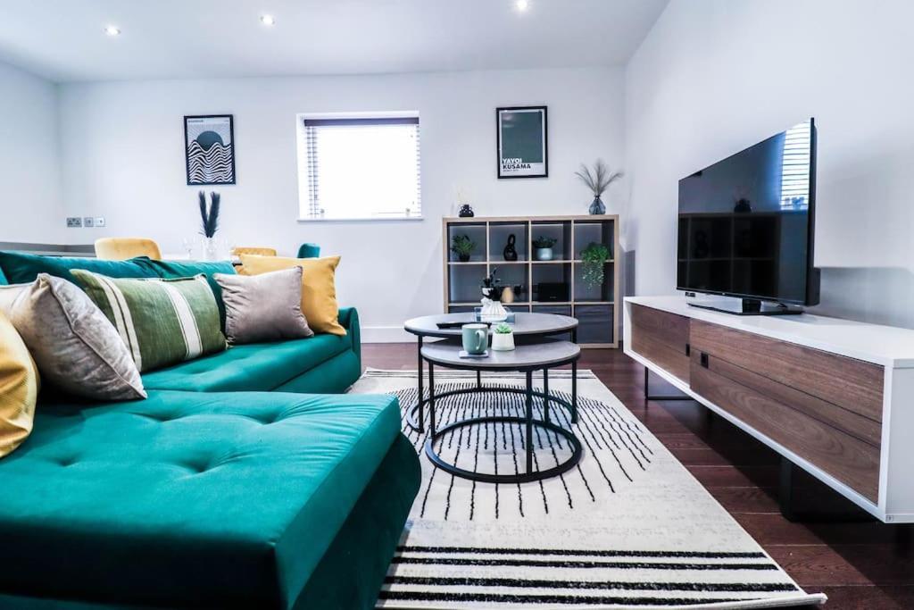 Luxury Flat Wroof Terrace Close To Train Station Leilighet *