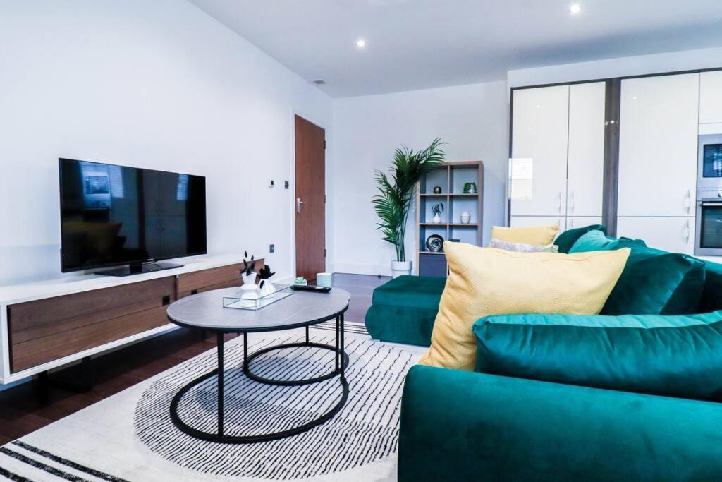 Luxury Flat Wroof Terrace Close To Train Station Leilighet *