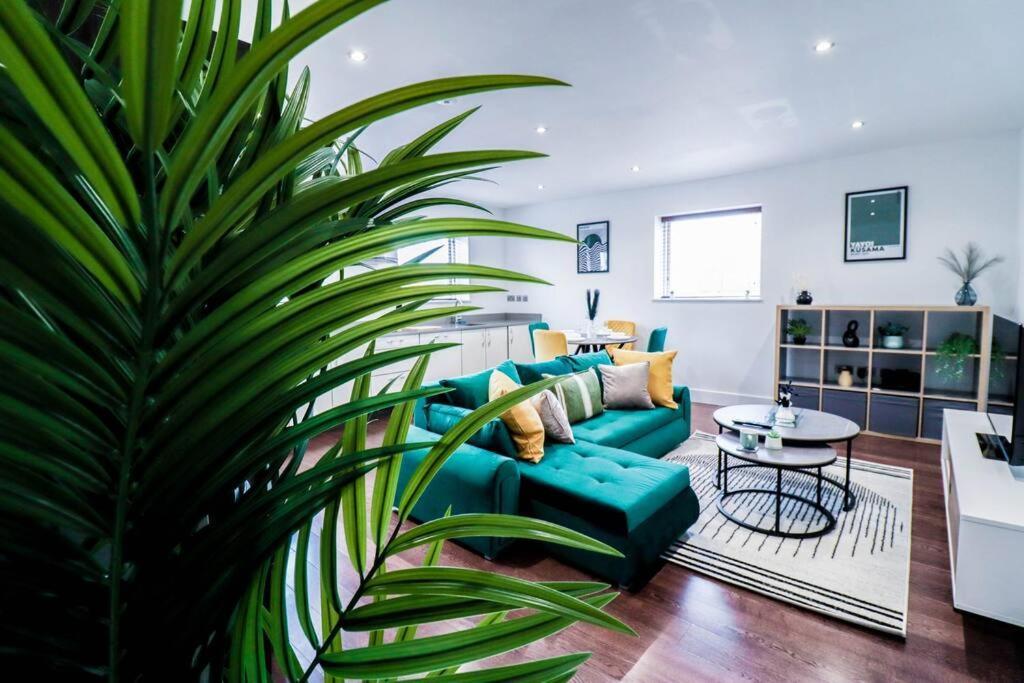 Luxury Flat Wroof Terrace Close To Train Station Leilighet