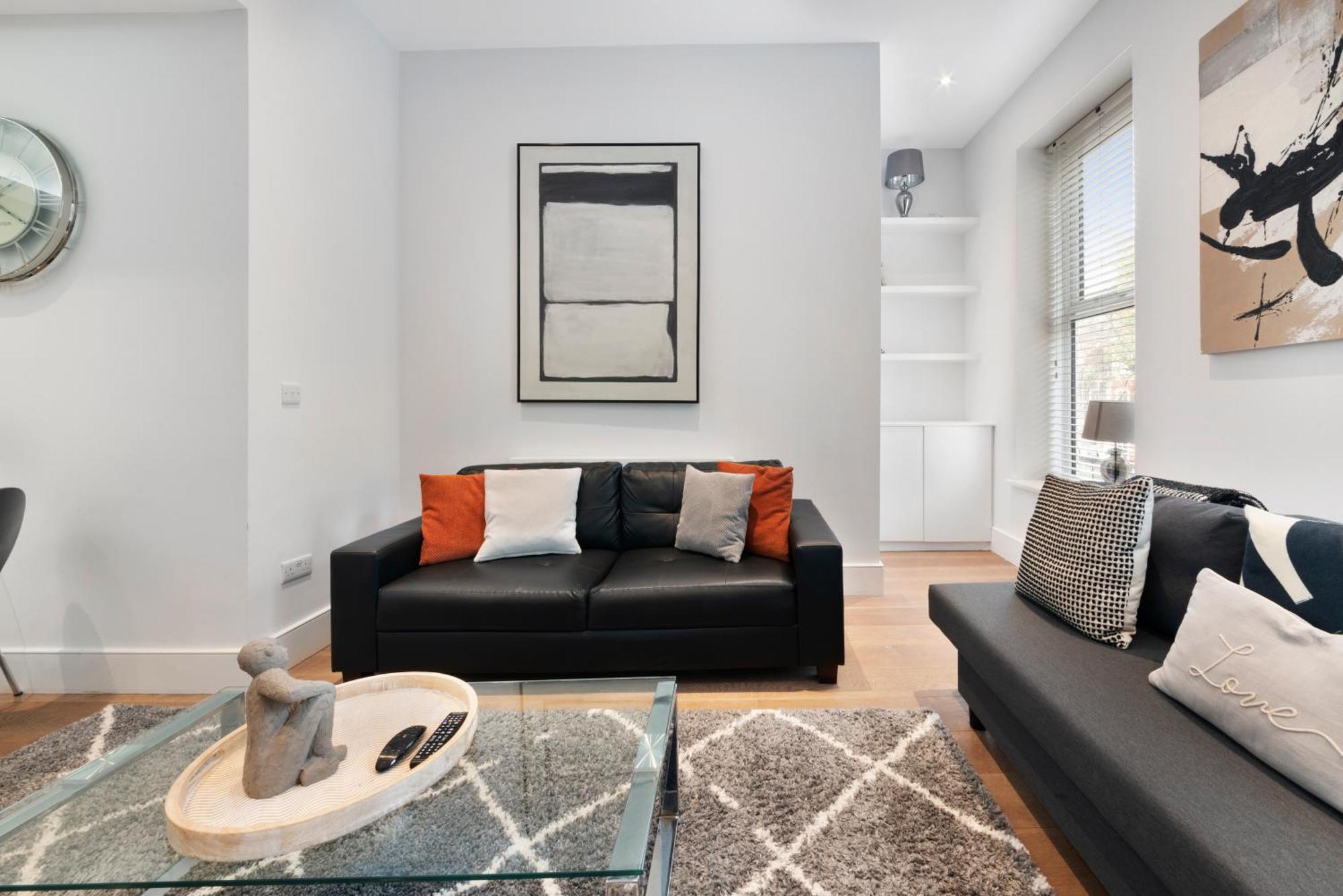 Modern 1 Bed Apartment- Kings Cross Station Lägenhet