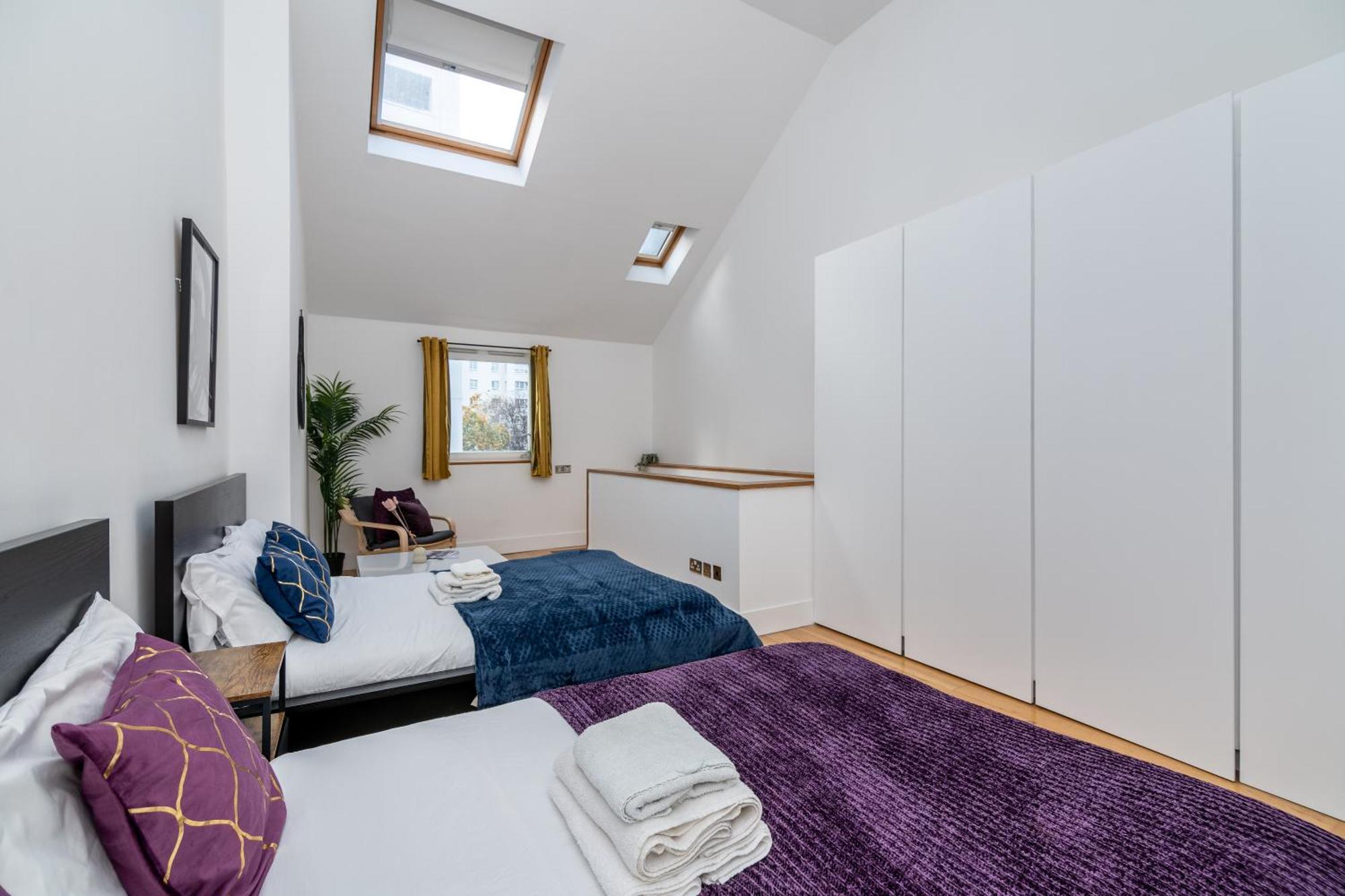 The Deluxe Barbican Duplex Leilighet *