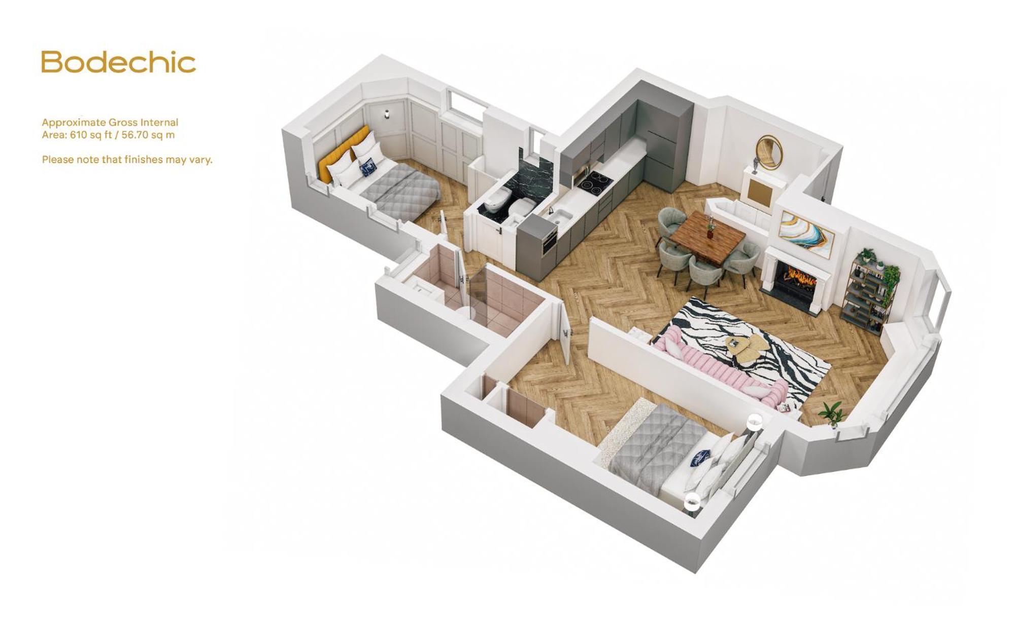 2 Bedroom Flat Chelsea Appartement *