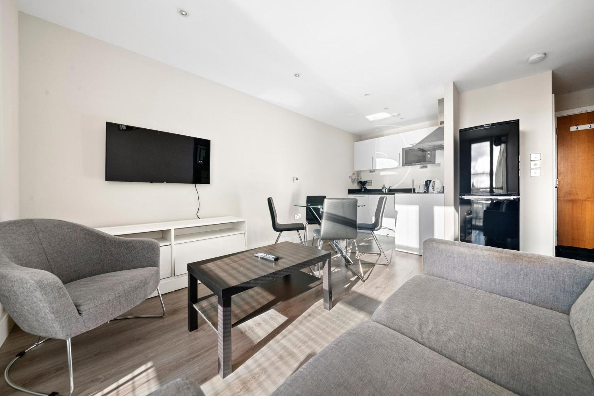 Appartement Londwell, Canary Wharf Skyline Balcony Londen