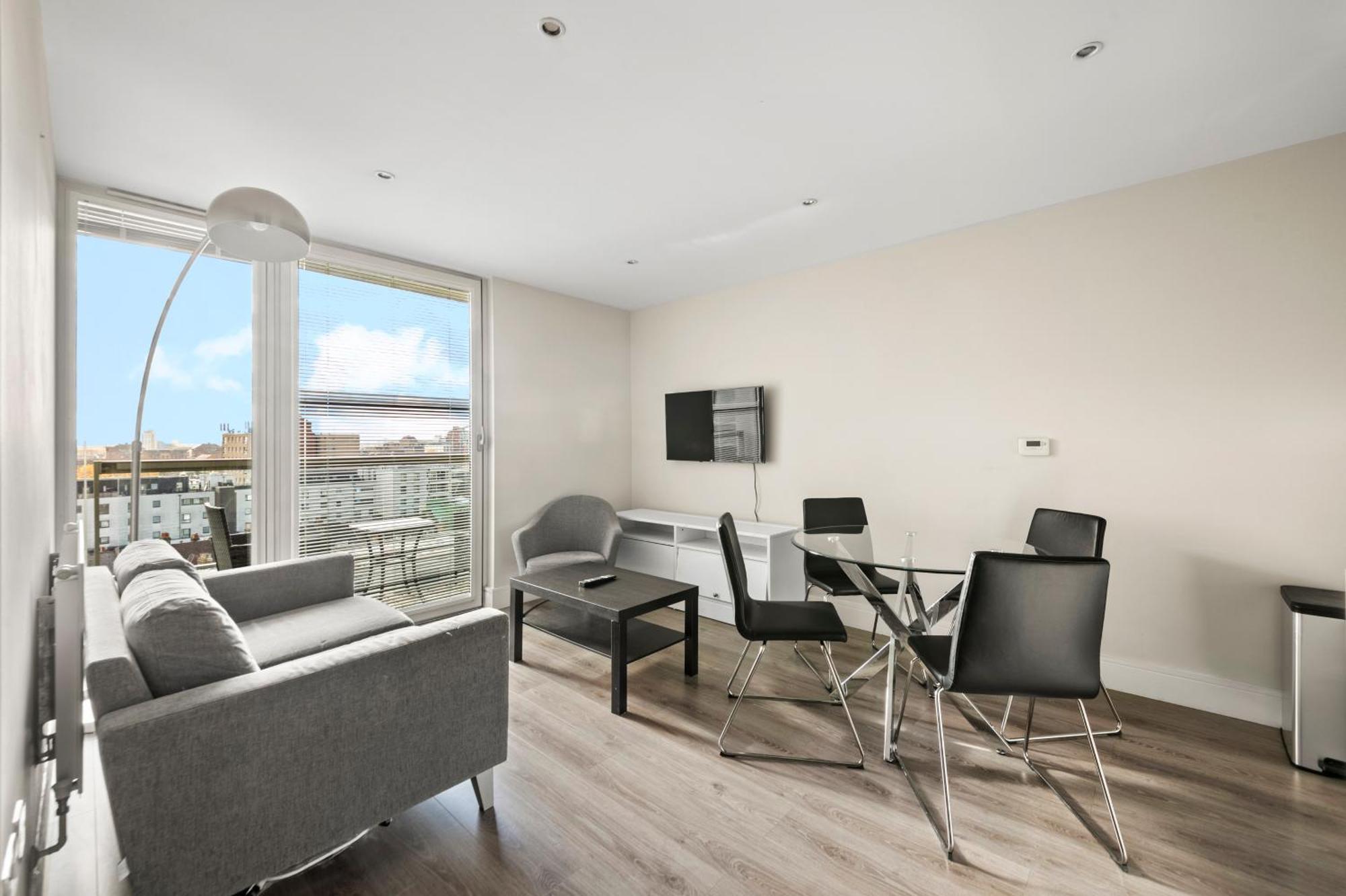 Appartement Londwell, Canary Wharf Skyline Balcony