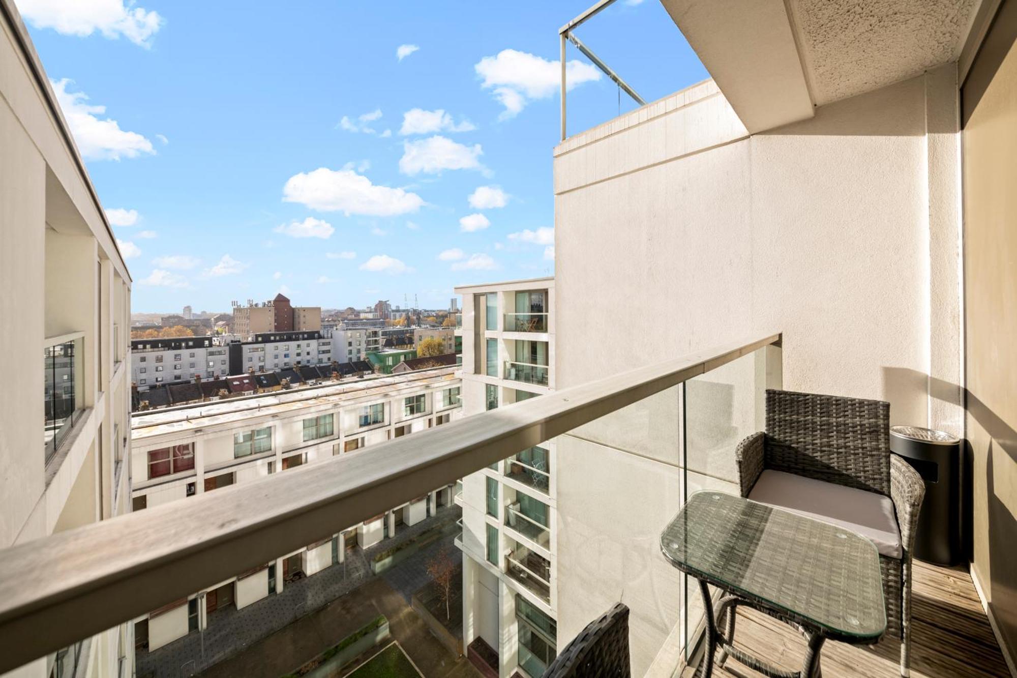 Appartement Londwell, Canary Wharf Skyline Balcony Londen