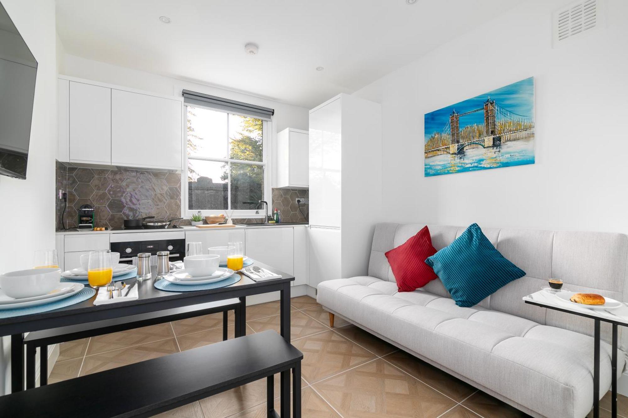 Lägenhet Modern 2 Bed En-suite Chelsea *