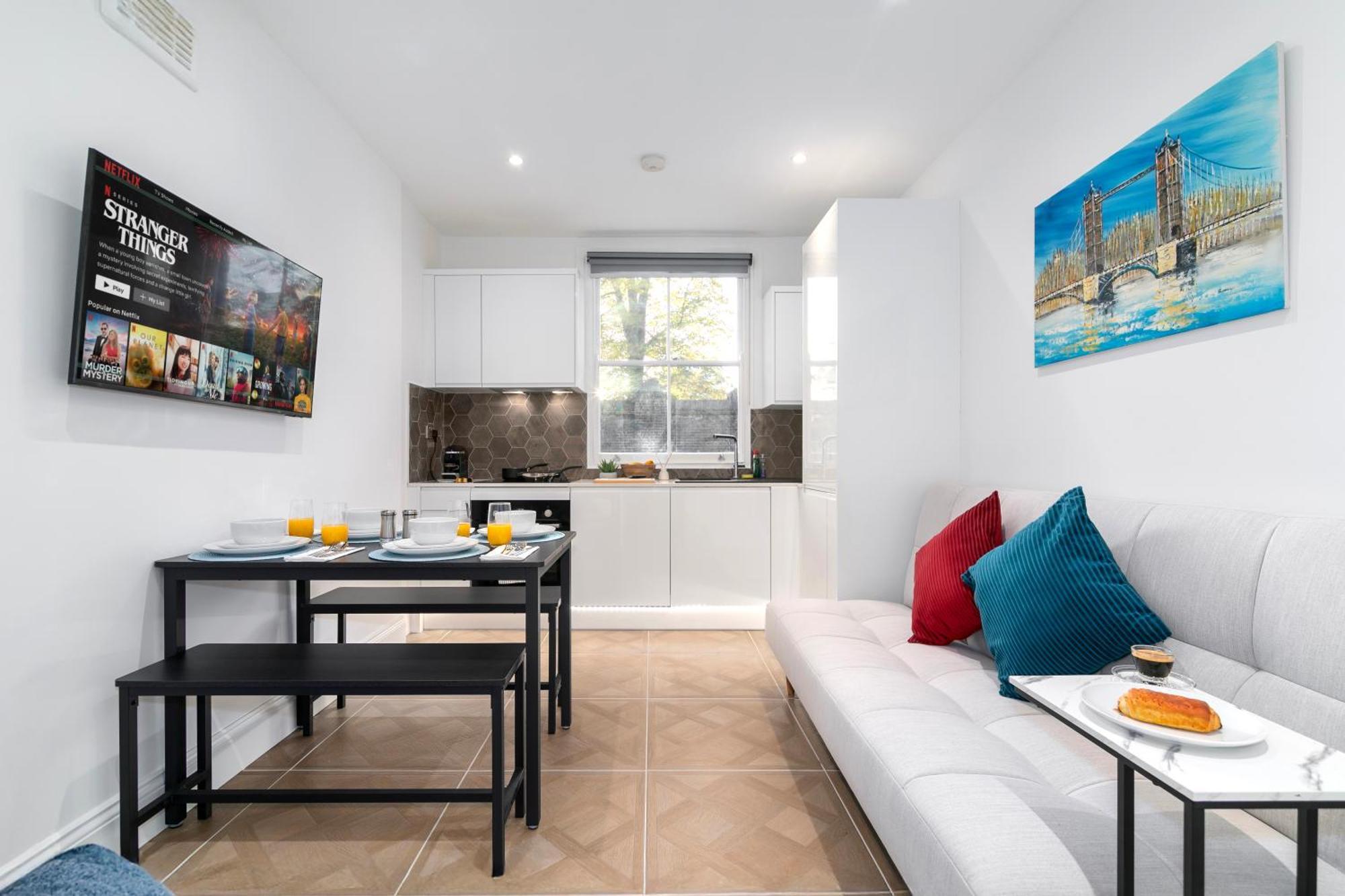 Lägenhet Modern 2 Bed En-suite Chelsea