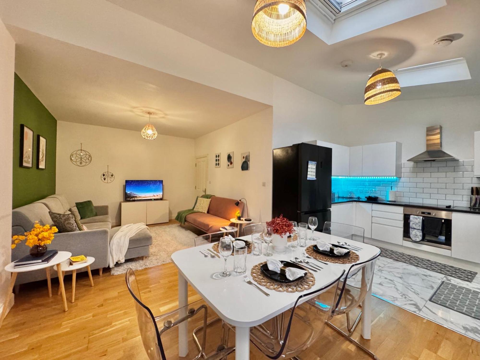 Leilighet Modern 1-bed 30min To & Parking *