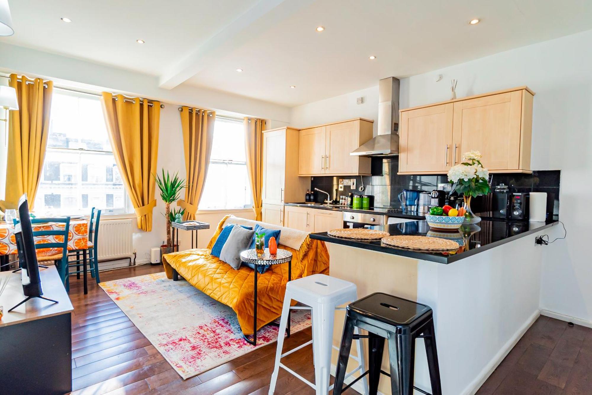Lejlighed Chic 2 Bedrooms 2 Bathrooms At Kensington London