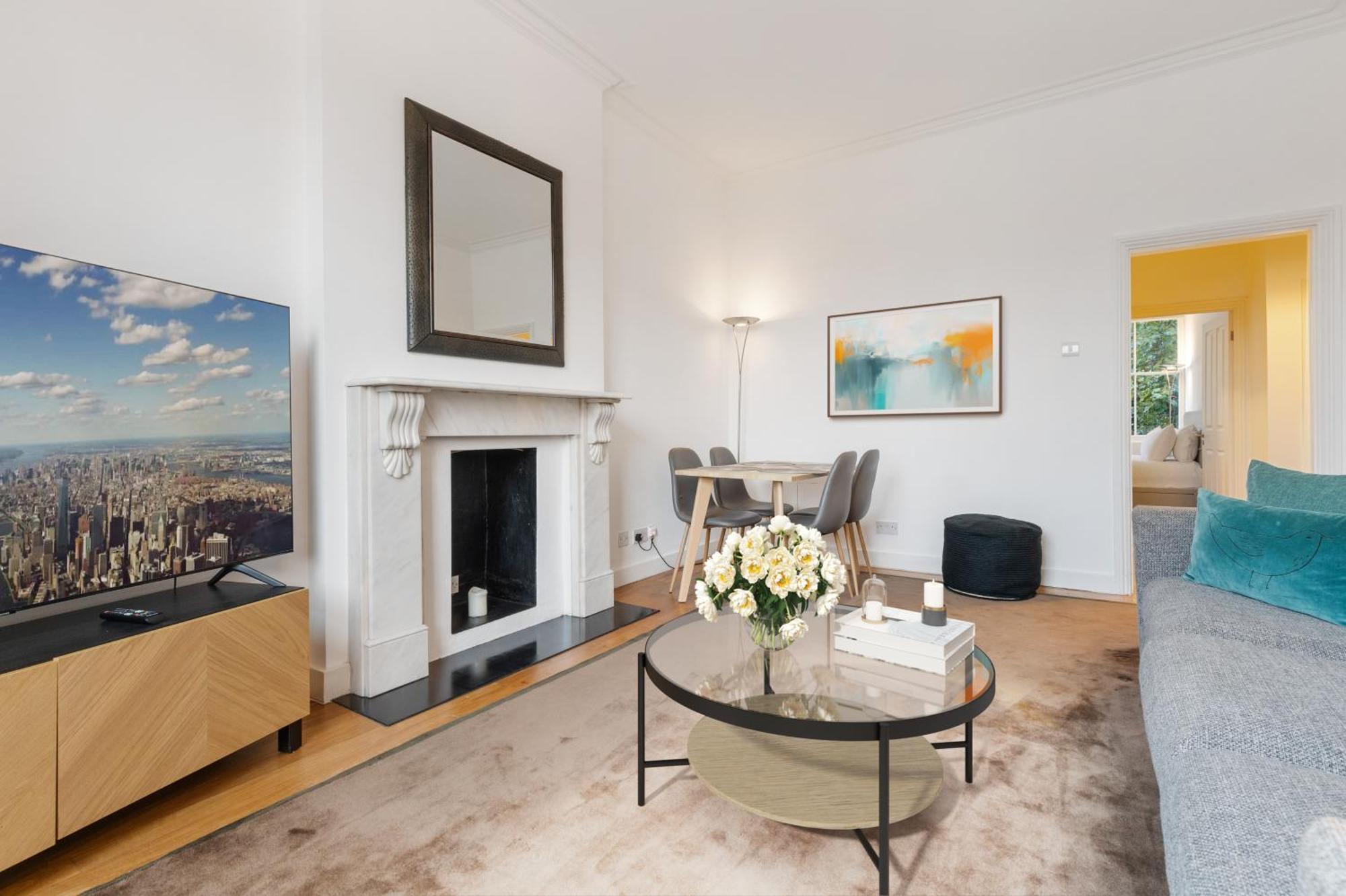 Heavenly Stays, Knightsbridge, Stylish 2-bd Escape Lejlighed *