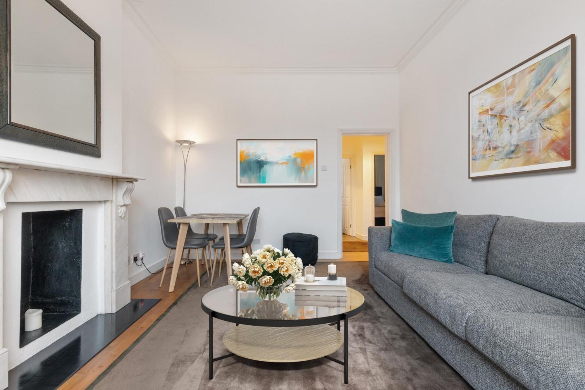 Heavenly Stays, Knightsbridge, Stylish 2-bd Escape Appartement *