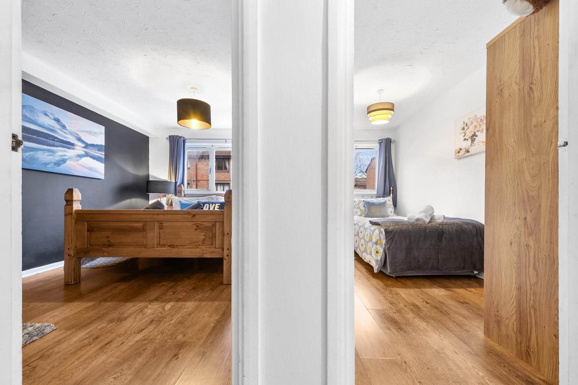 Quirky Canary 2bed, Free Parking, Smart Tv & Games Appartement *