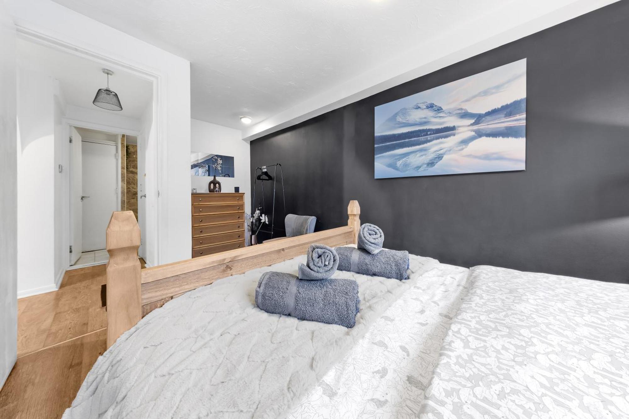 Quirky Canary 2bed, Free Parking, Smart Tv & Games Appartement