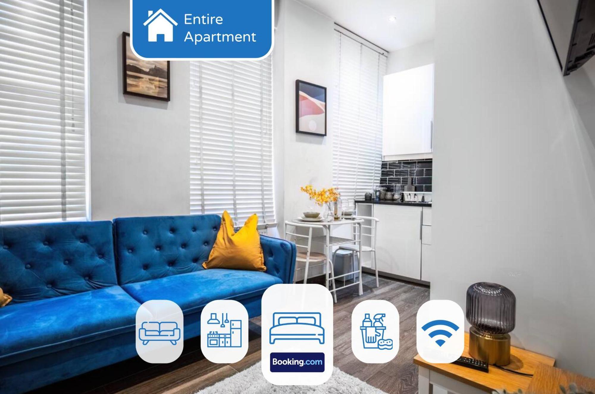 Charming 1br Near Kings Cross & Farrington Lägenhet London