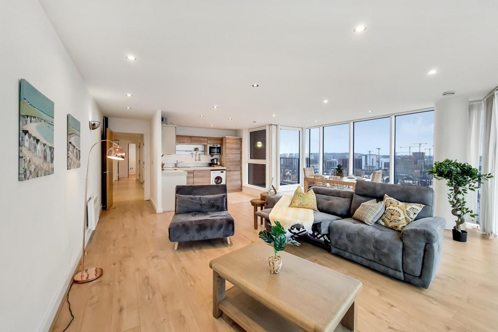 Deluxe Two Bed With River & View Appartement *