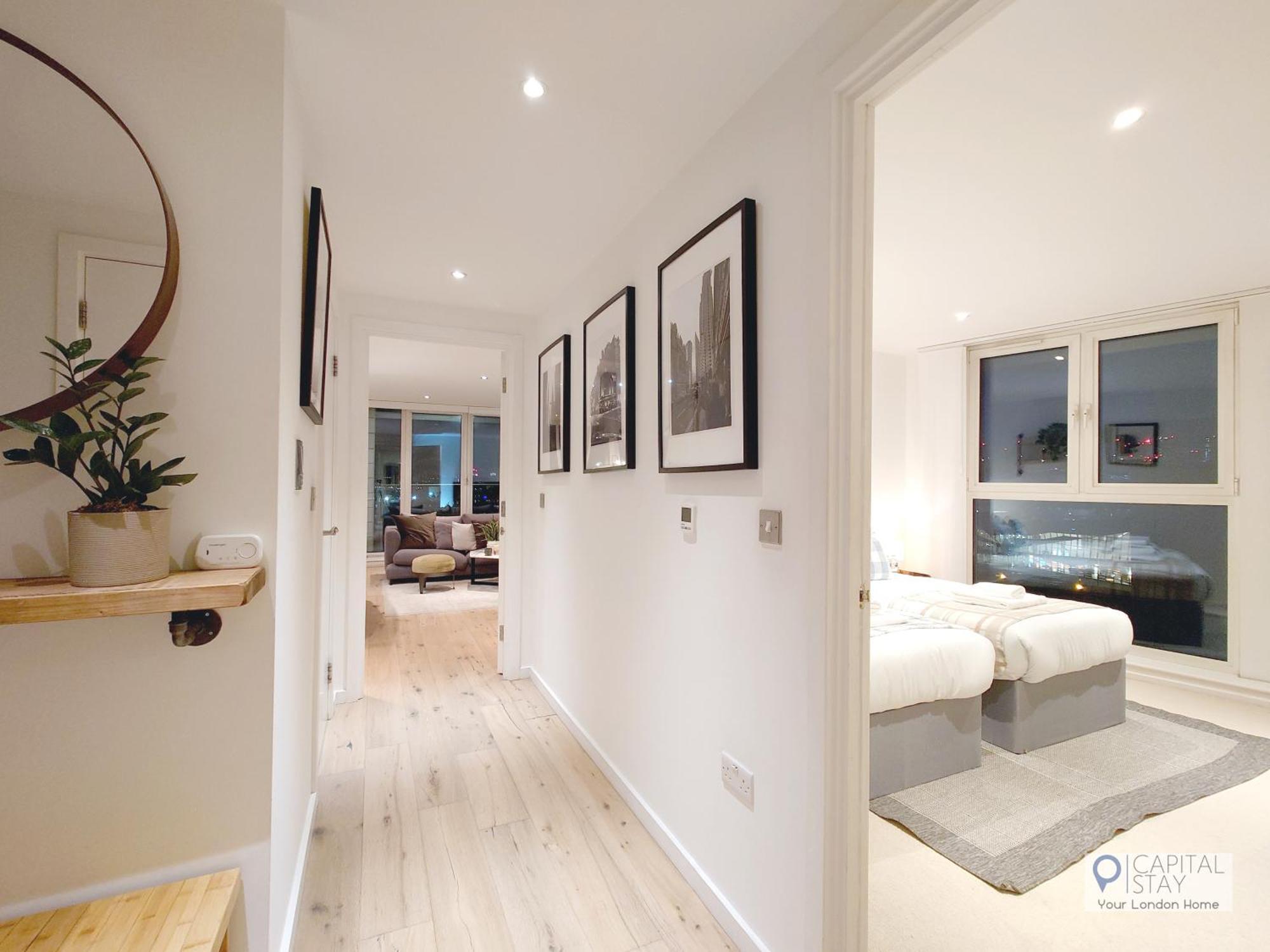 Deluxe Two Bed With River & View Appartement *