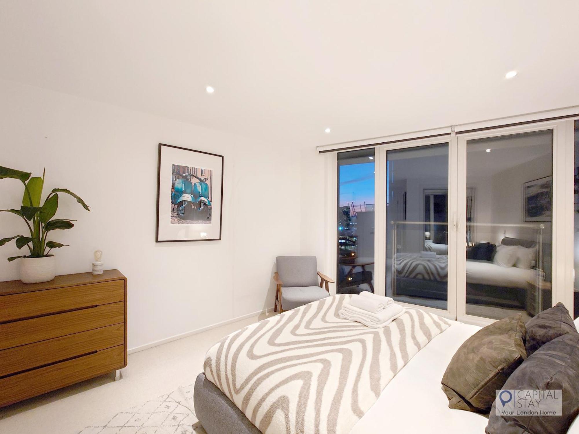 Appartement Deluxe Two Bed With River & View Londen