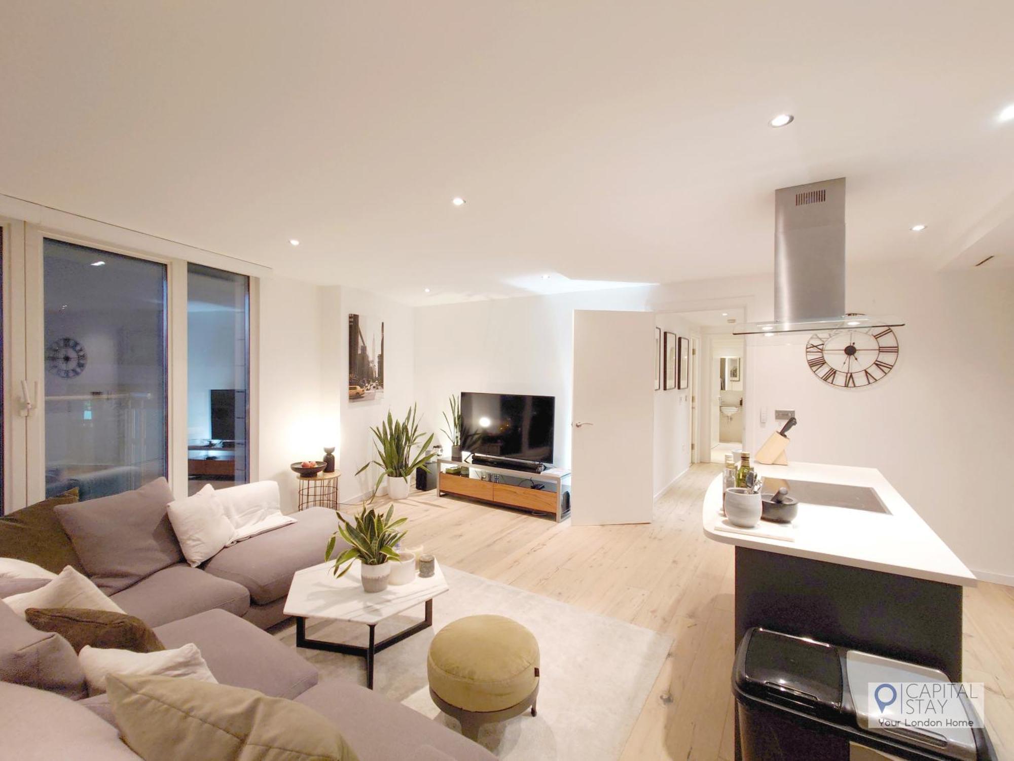 Deluxe Two Bed With River & View Londen