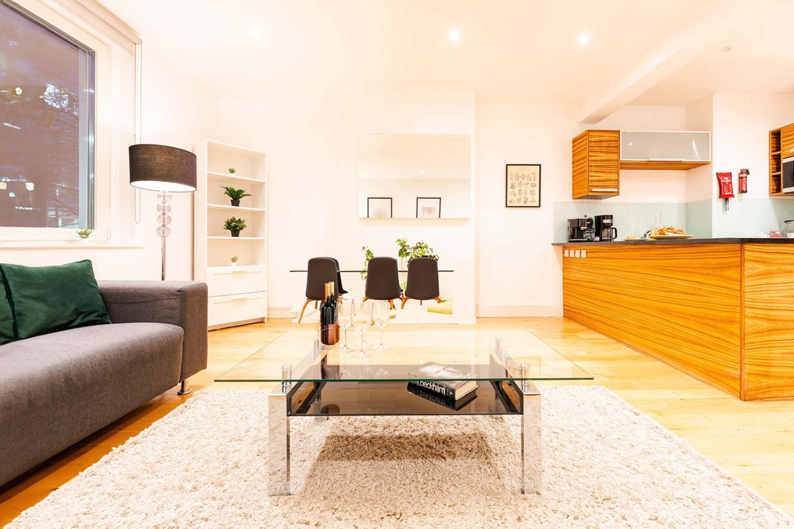 Bright & Modern One Bedroom Flat In Farringdon Lägenhet *