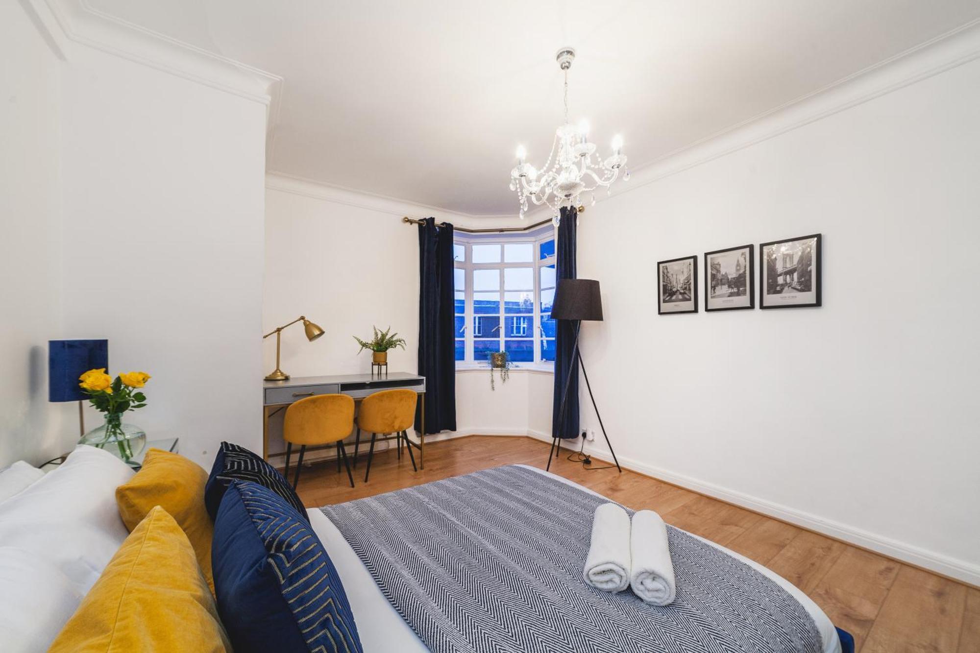 Arte - 3-bed Flat With 3 Bathrooms - Heart Of Finchley Road - 2 Min Walk To Underground Station * London