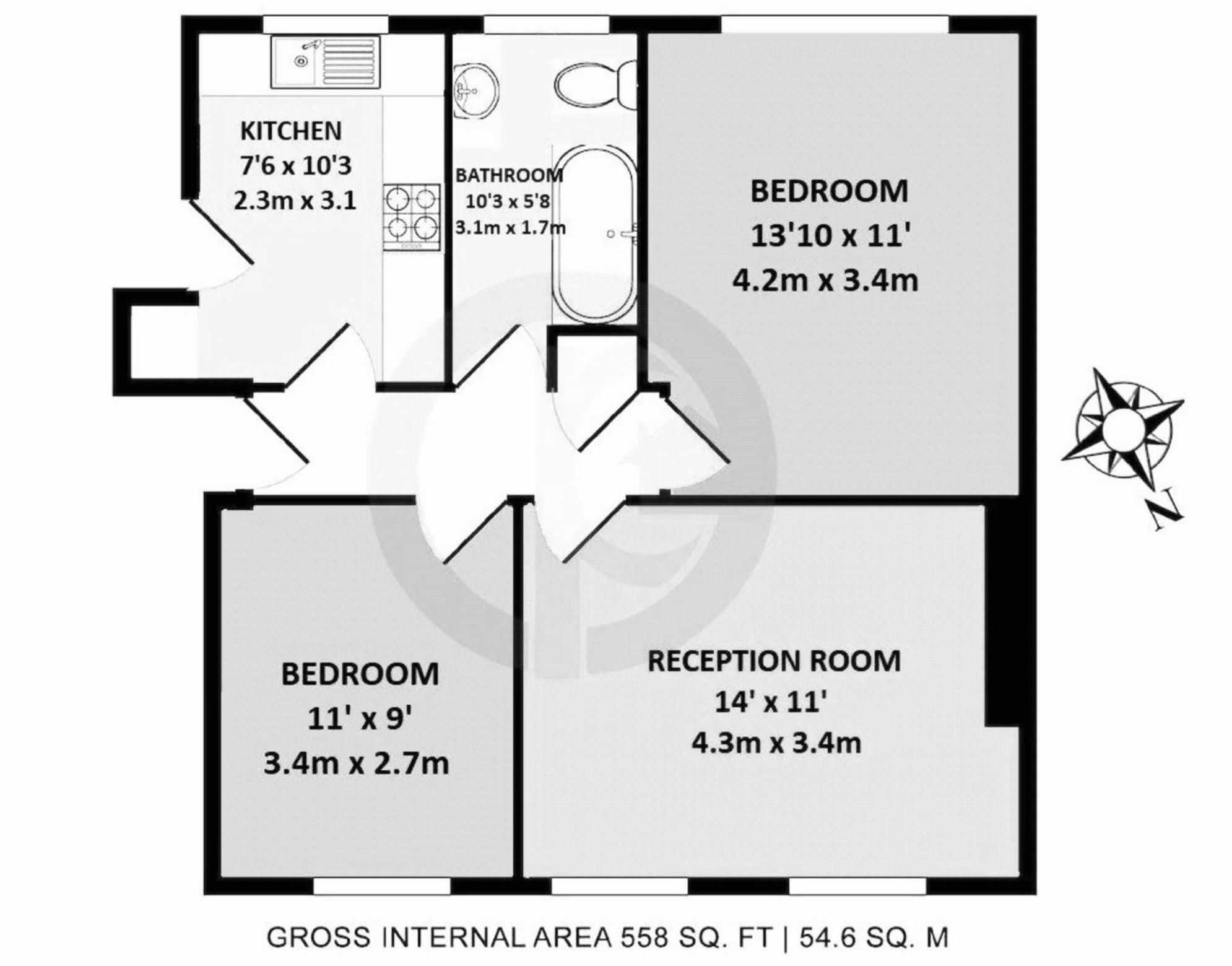 Apartment Staylondon - Sleeps 6 With Free Parking - Tourist, Concerts & Matches