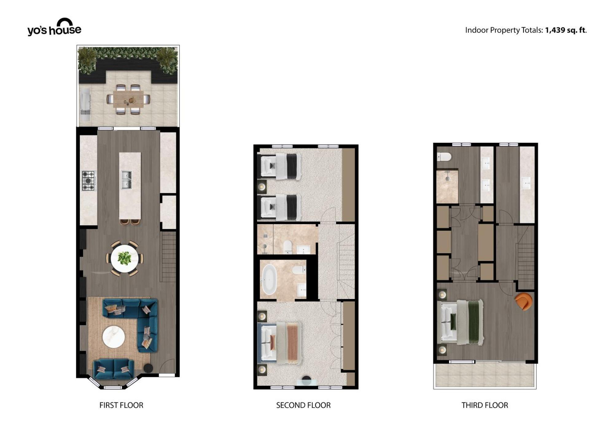 Ferienhaus The Luxury Fulham Townhouse