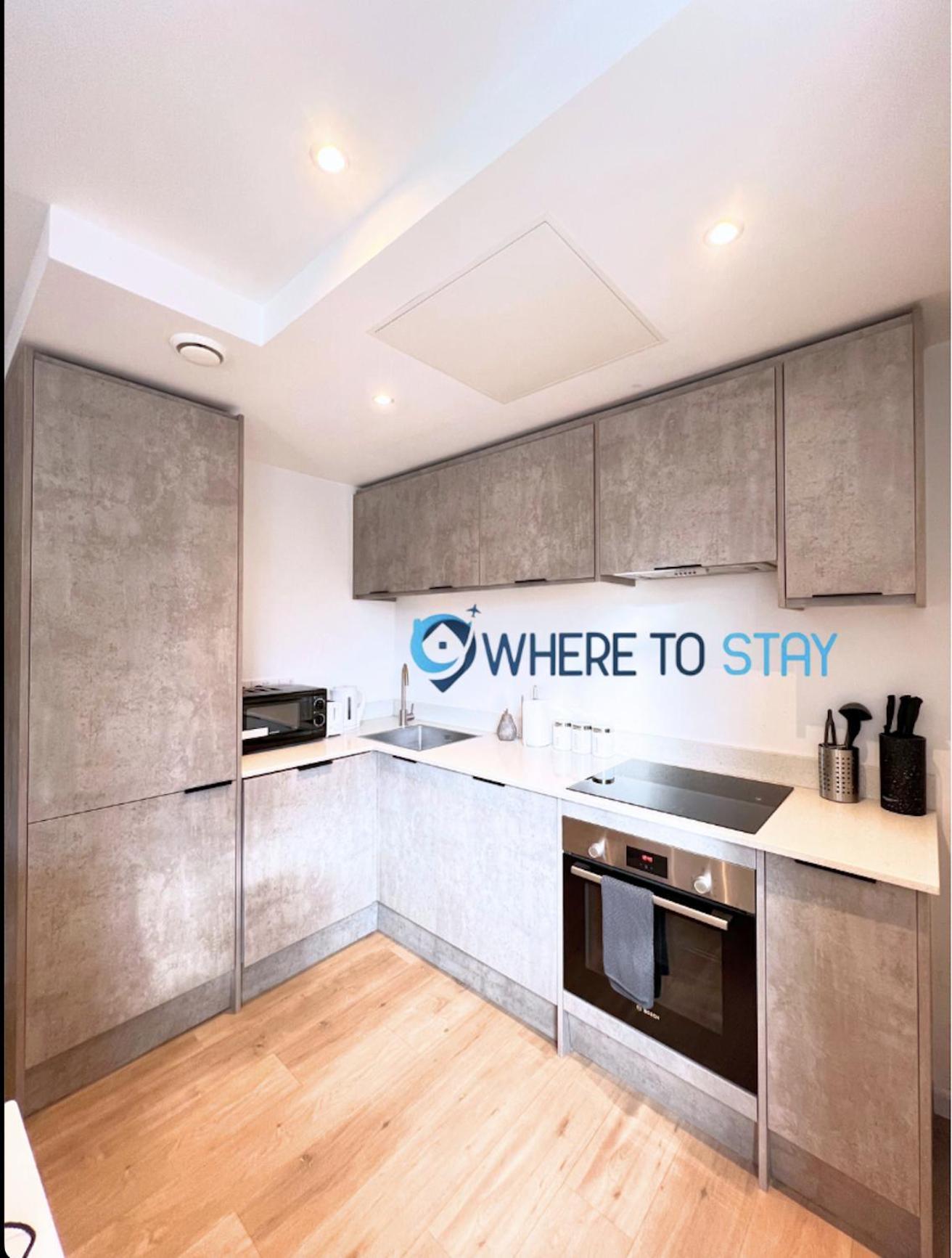 Gem 1-bed Flat Luton Appartement Londen