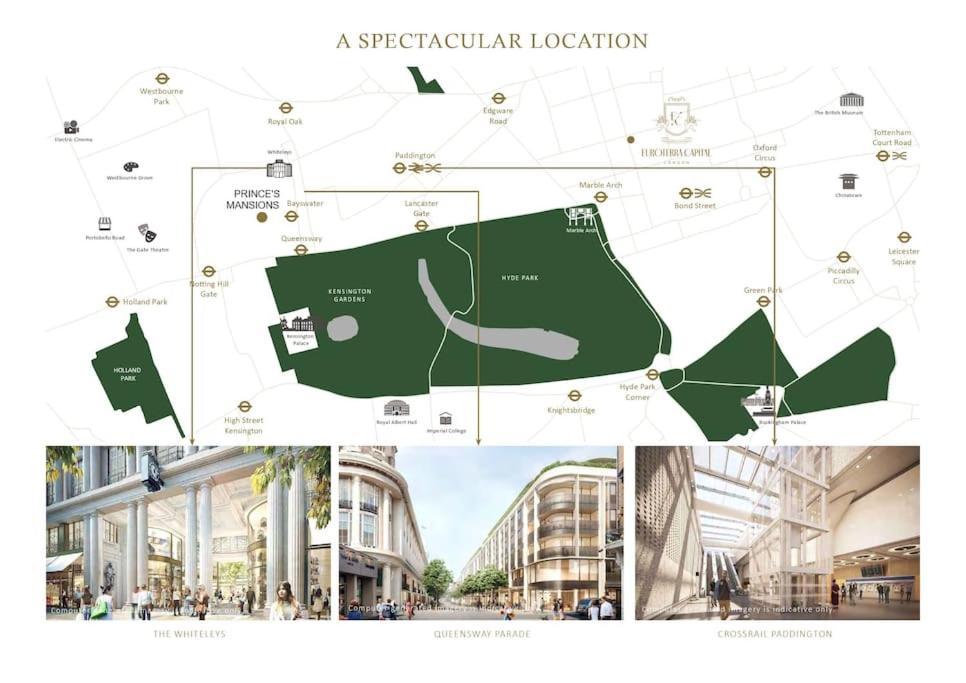 Luxury 2bed Hyde Park Penthouse With Rooftop * London