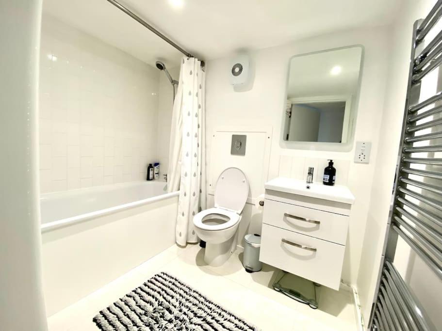 Lägenhet Bright And Spacious Victorian Conversion *