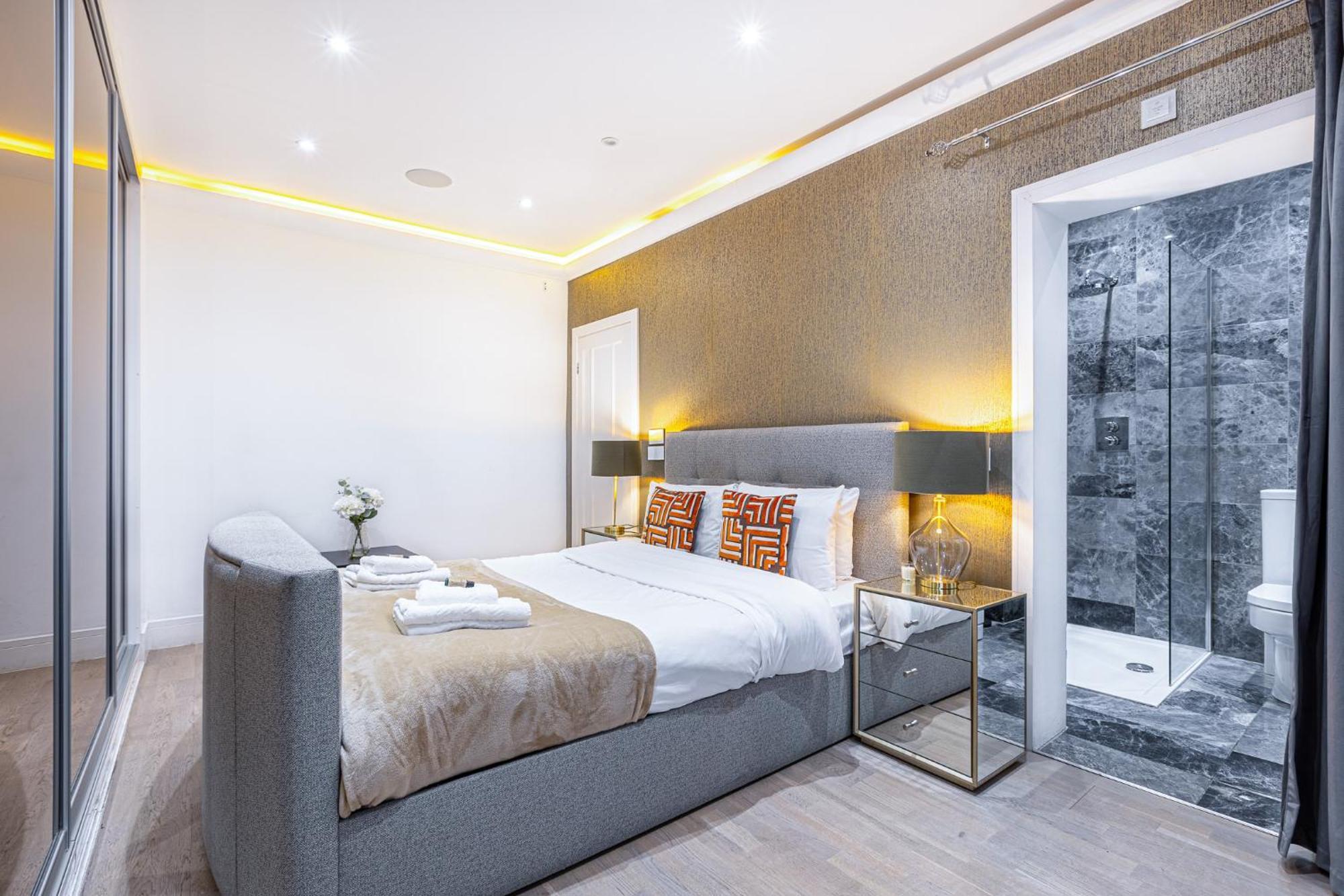 Modern 4 Bdr 3 Bth Minutes From Edgware Road Appartement