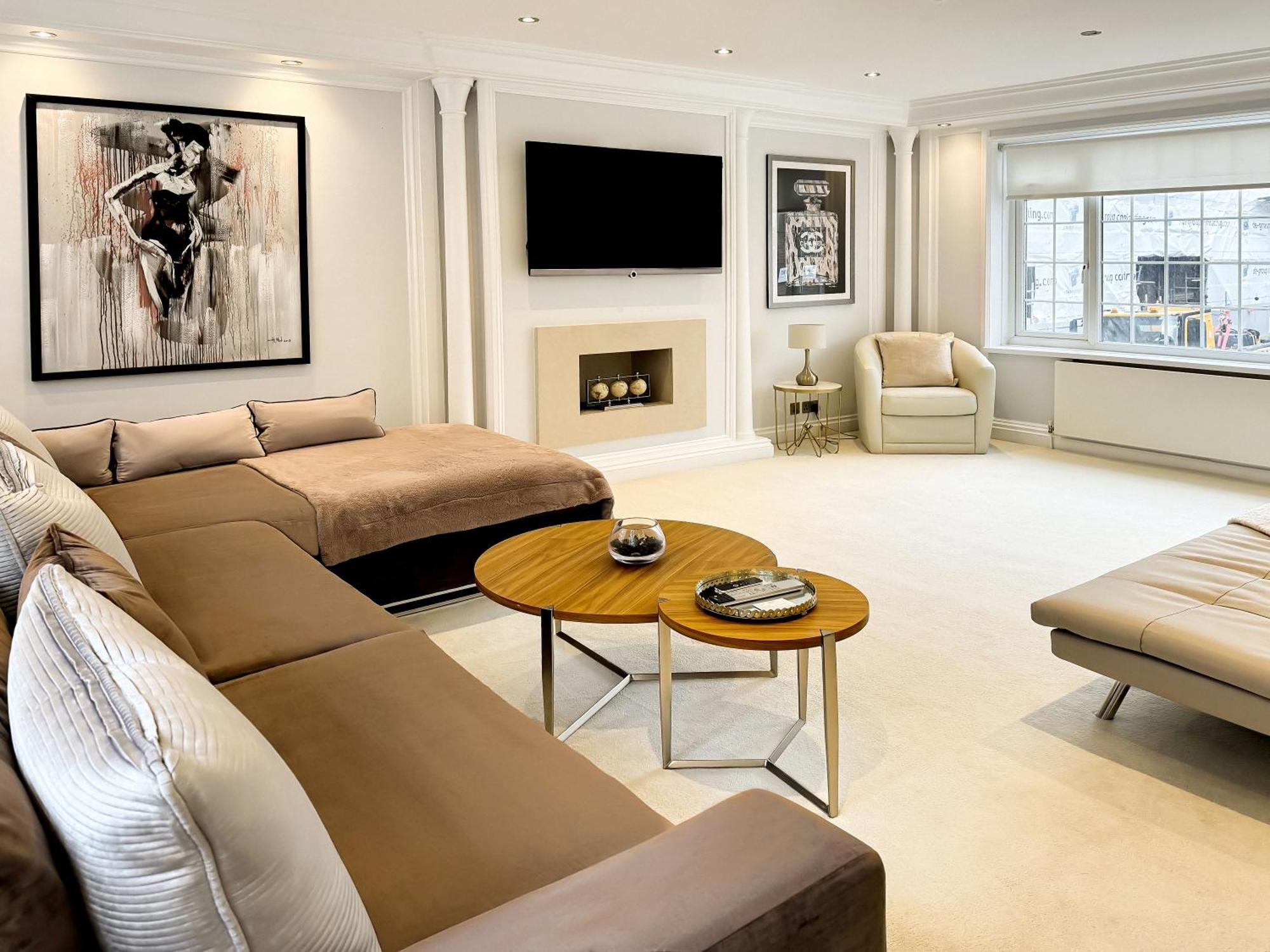 Semesterbostad Opulent Mayfair 2 Bedroom House With Rooftop By Hyde Park *