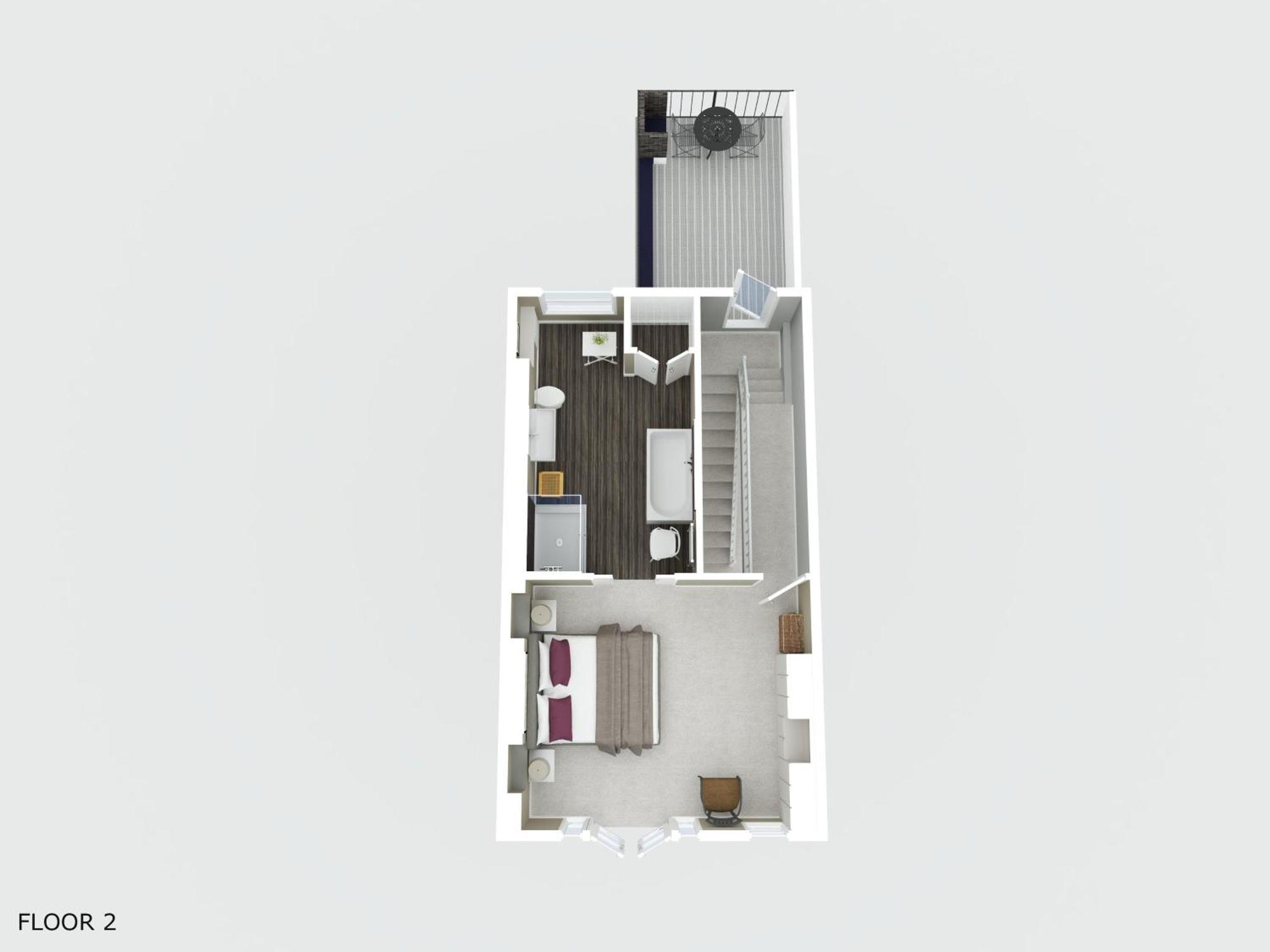 & Leafy - 2 Bedroom In Clapham *