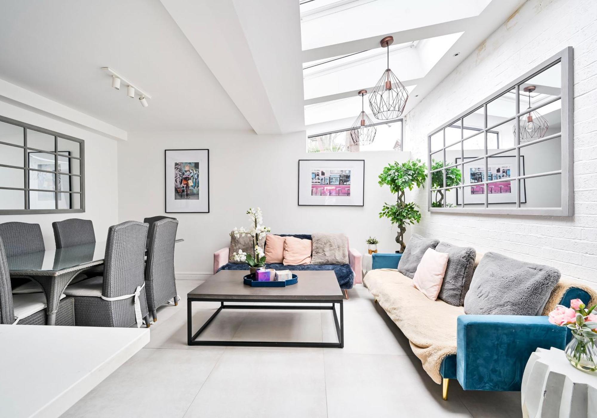 Chelsea Townhouse With Roof Terrace & Parking Appartement