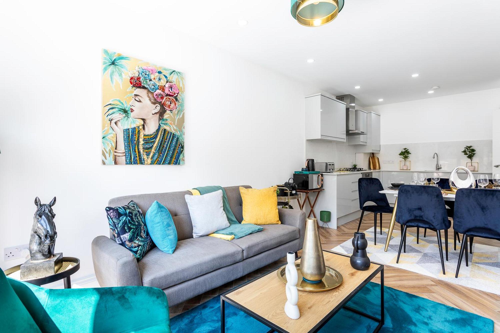 Majestic Lux 5bed 2bath Free Parking Garden Londra