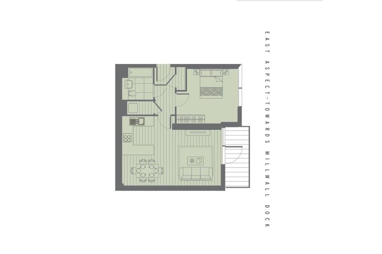 Appartamento Collection No9 Harbour Way Londra