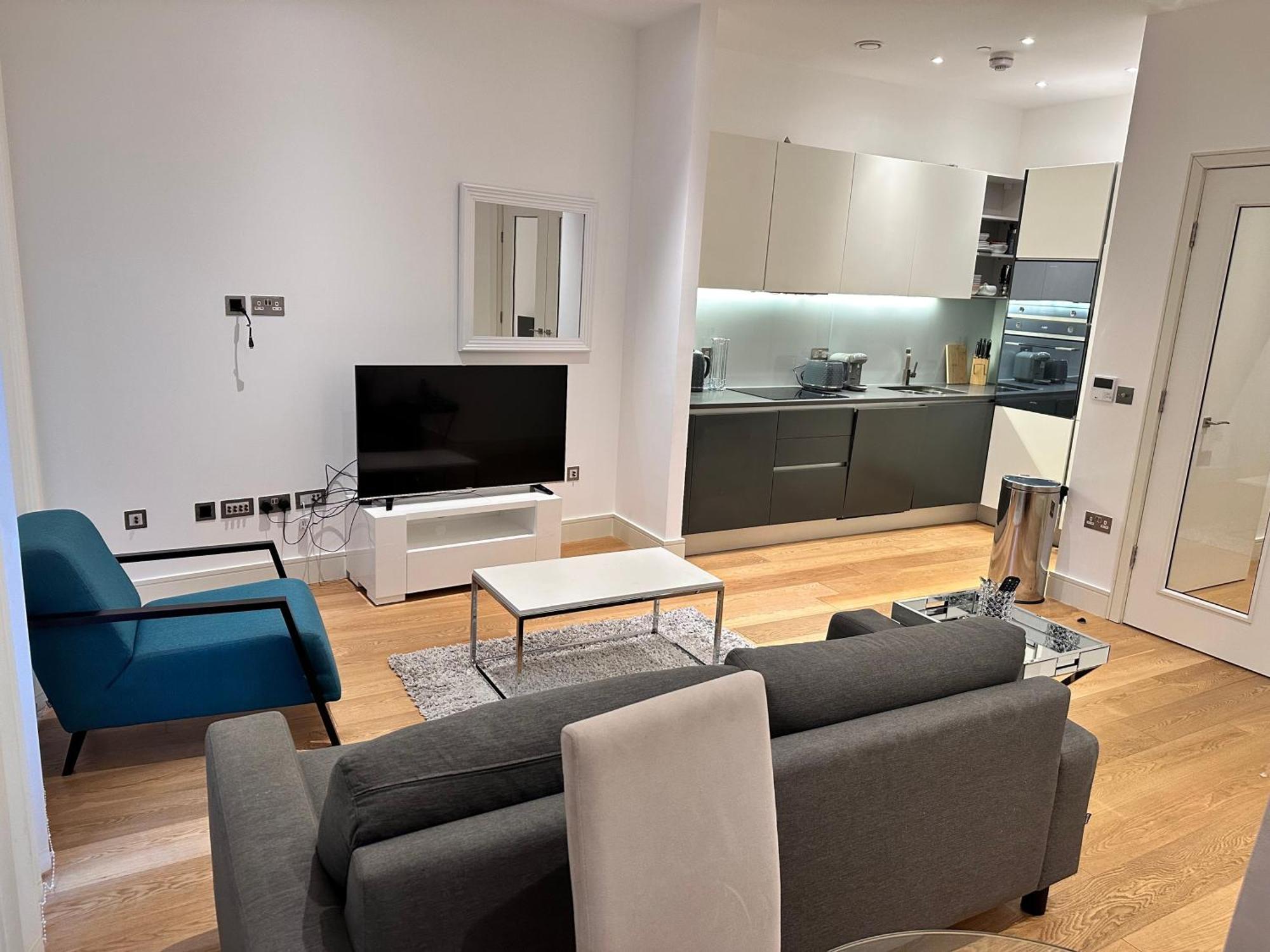 Apartment-sleeps3-hottub-patio Apartment London